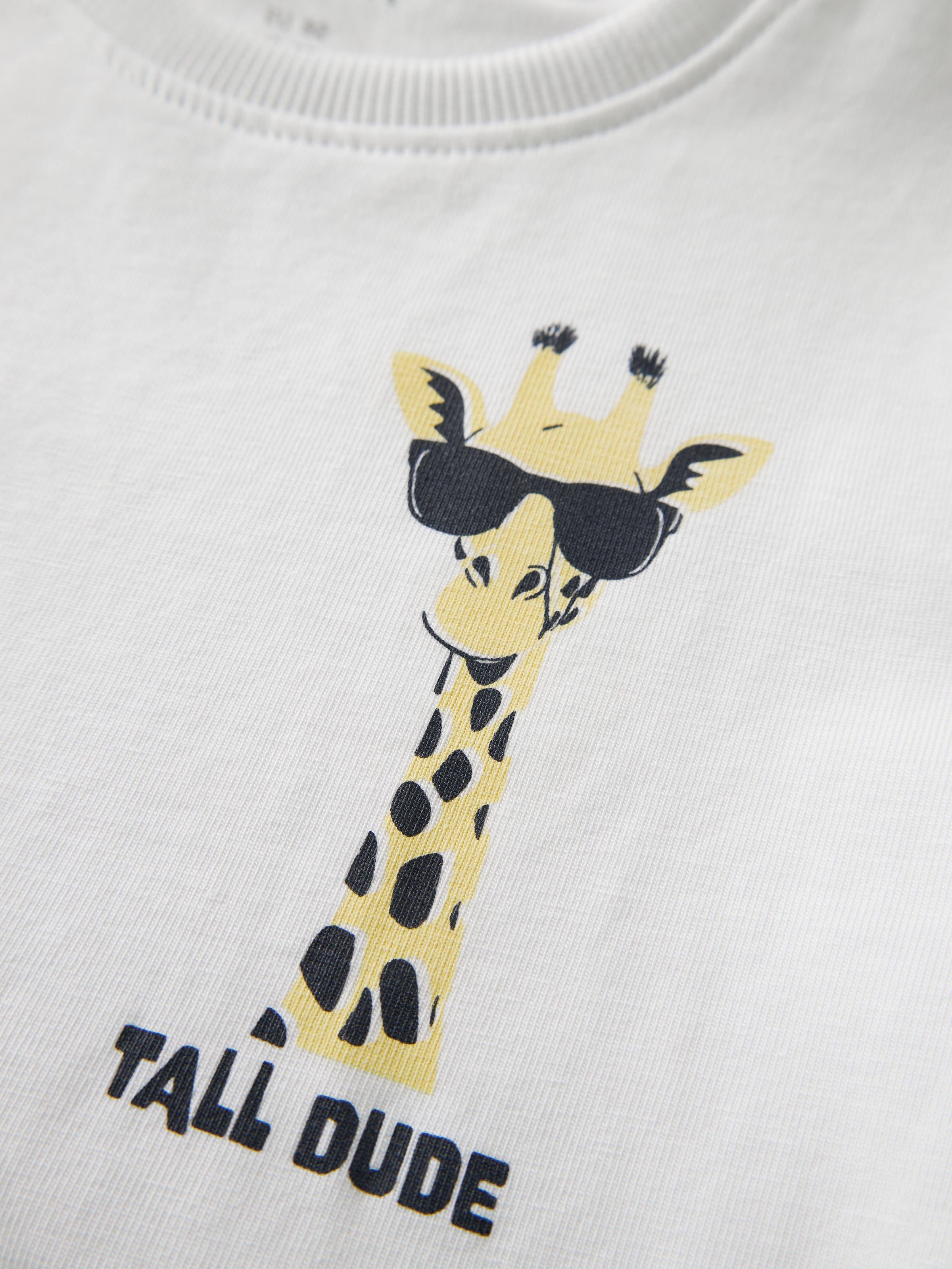 Name It T-shirt »NMMVUX SS TOP« Mélange de coton, coupe regular