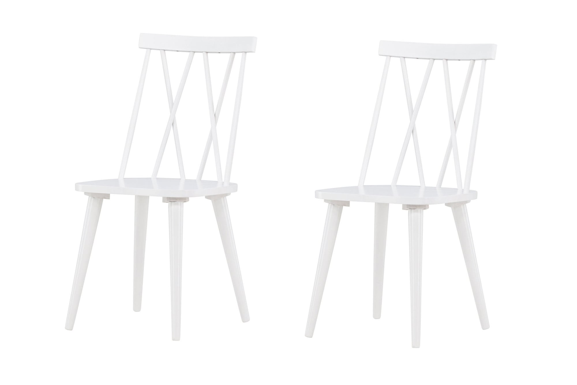 Image of Venture Home Esszimmerstuhl "Mariette, 2er-Set Esszimmerstühle aus Gummibaumholz, ergonomisch" () 2 Stk.Holzstuhl, Massivholz, ergonomische Form, langlebig, alltagstauglich