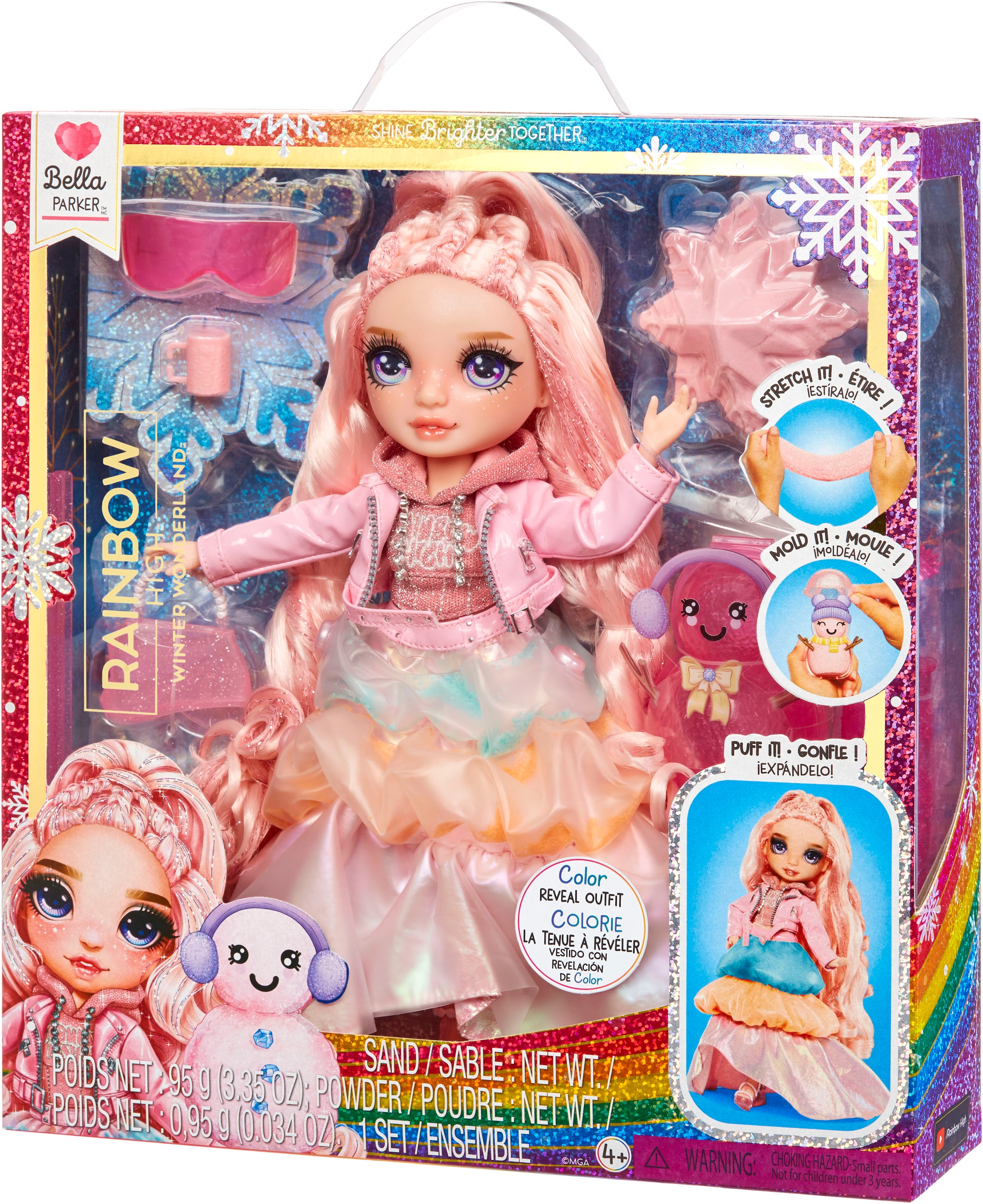RAINBOW HIGH Poupée à habiller »Winter Wonderland Doll - Bella (Pink)«