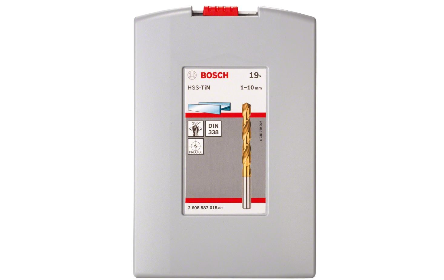 Bosch Professional Metallbohrer, (19 tlg.)