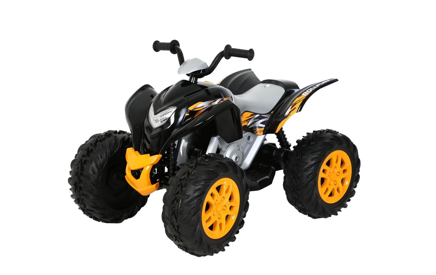 Image of Rollplay Elektro-Kinderquad »Powersport ATV Gelb Schwarz«, ab 3 Jahren, bis 35 kg bei Ackermann Versand Schweiz