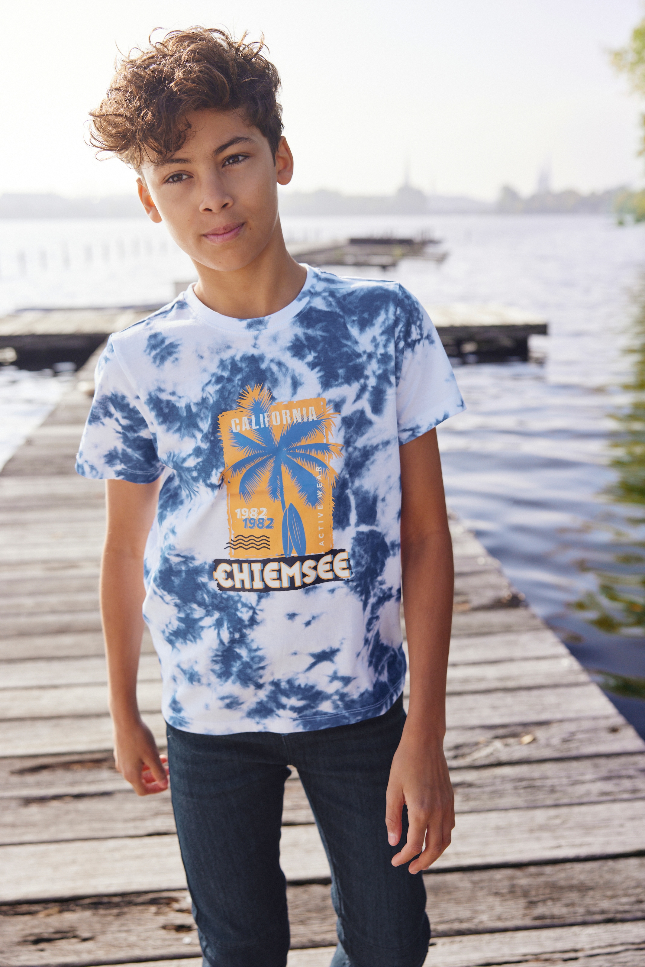 ♕ Chiemsee T-Shirt, in Batikoptik auf versandkostenfrei