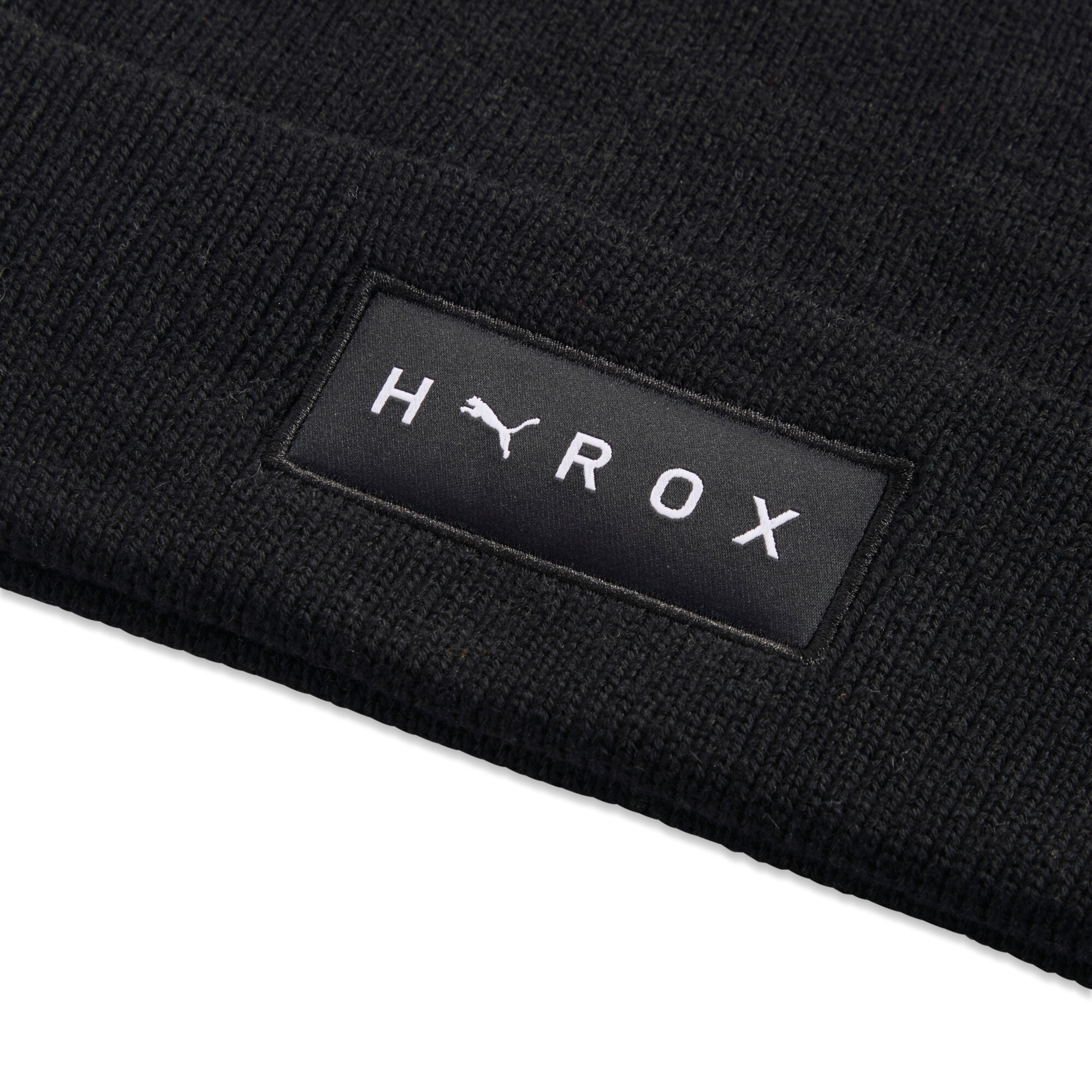 PUMA Strickmütze »X HYROX LIGHT MID CROWN BEANIE« Mütze für sportliche Aktivitäten, One Size, mit Logodruck