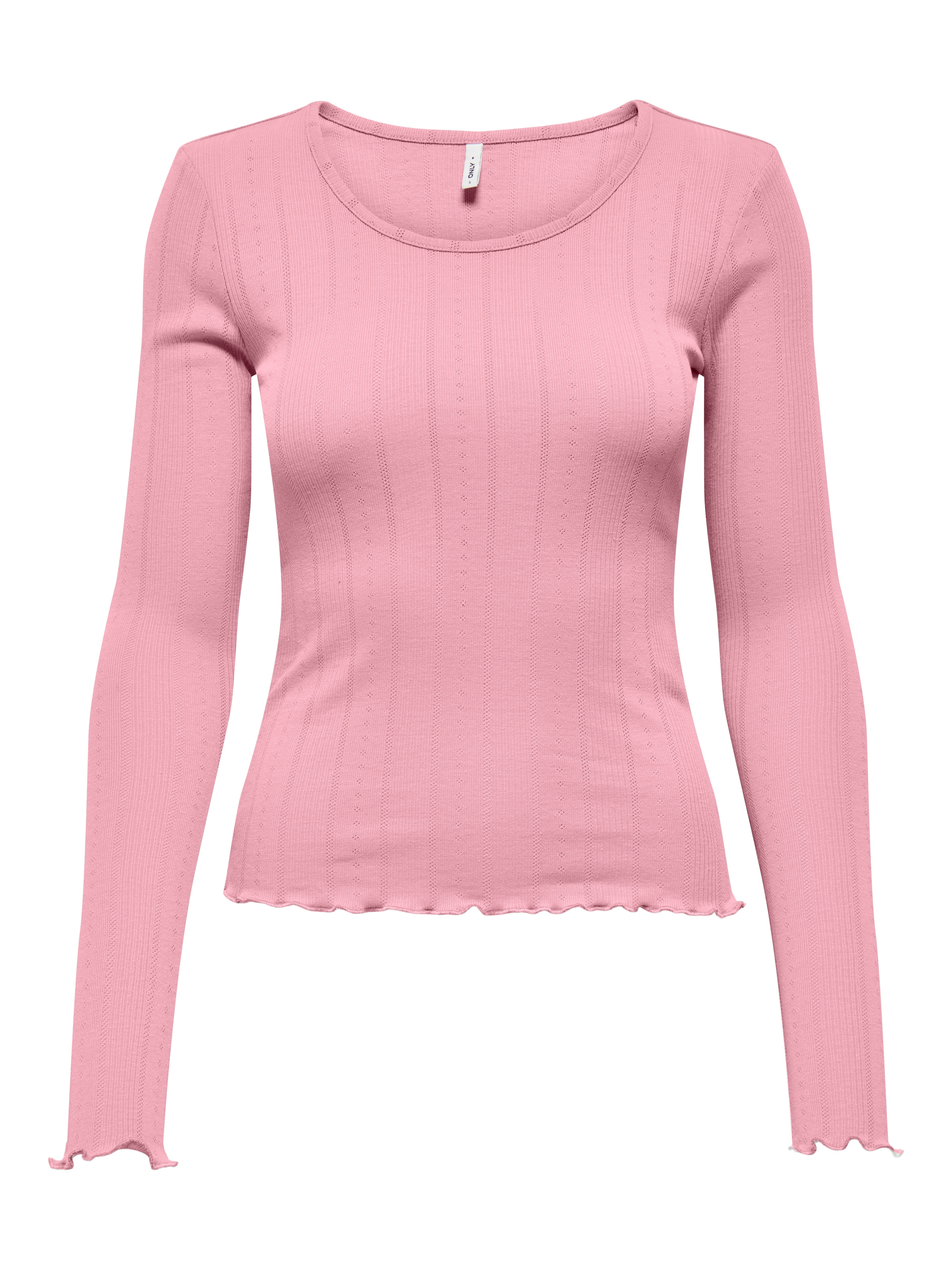ONLY Langarmshirt »ONLTENNA O-NECK L/S TOP JRS NOOS«