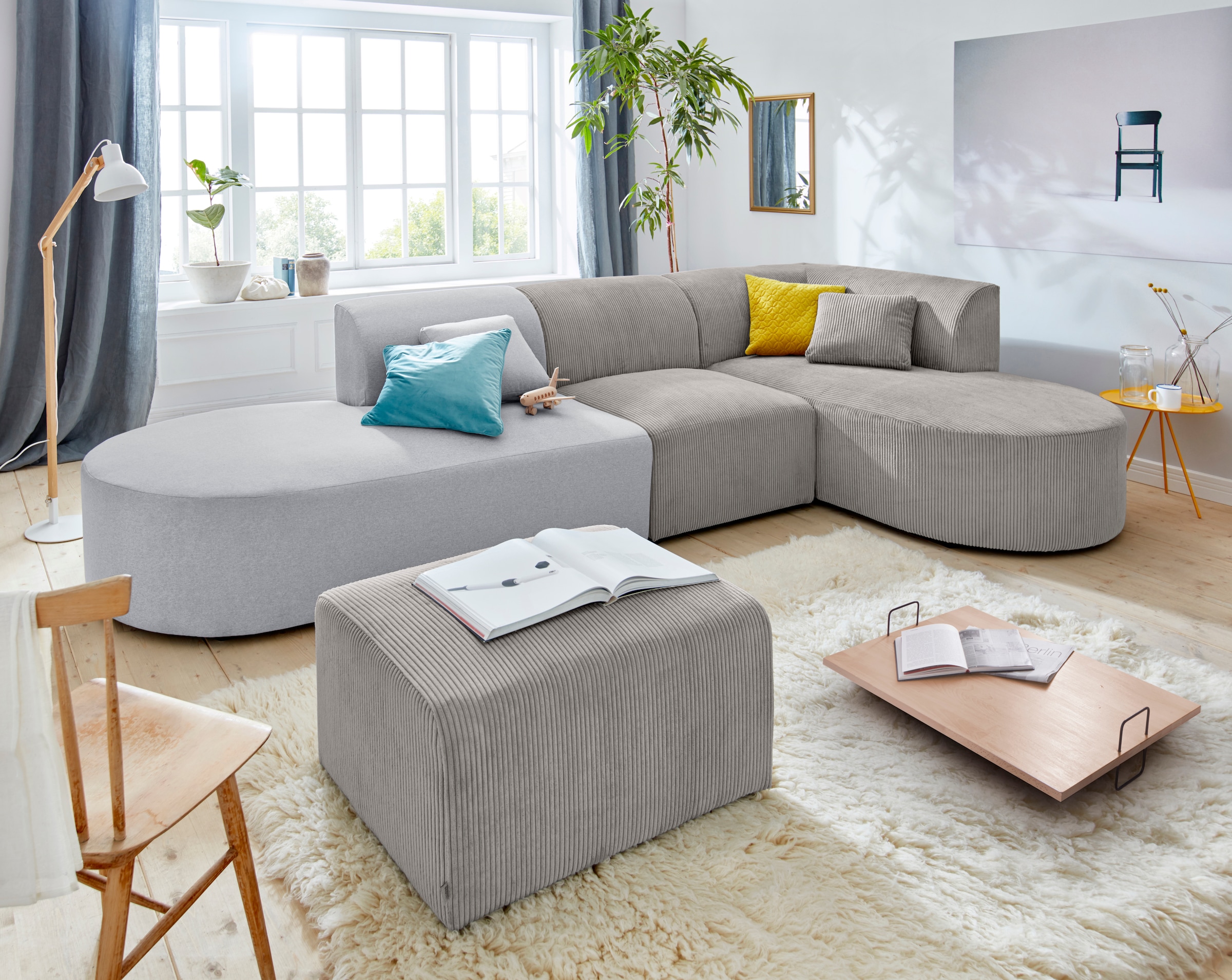 GOODproduct Sofa-Eckelement »Alesund« als Einzelelement oder Modulteil
