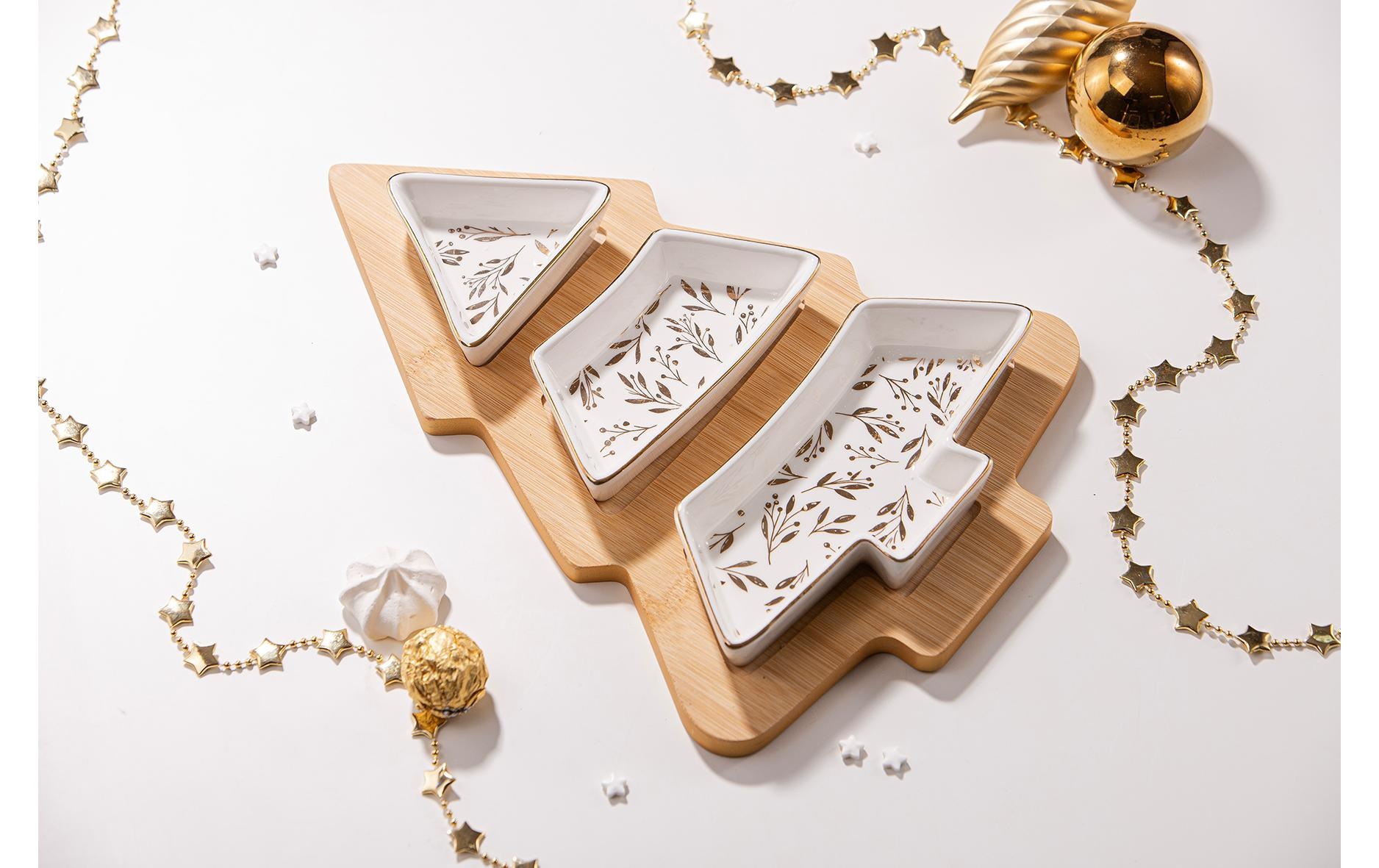 Ladelle Servierplatte »Tannenbaum 27,5 x 20 x 3,8 cm«