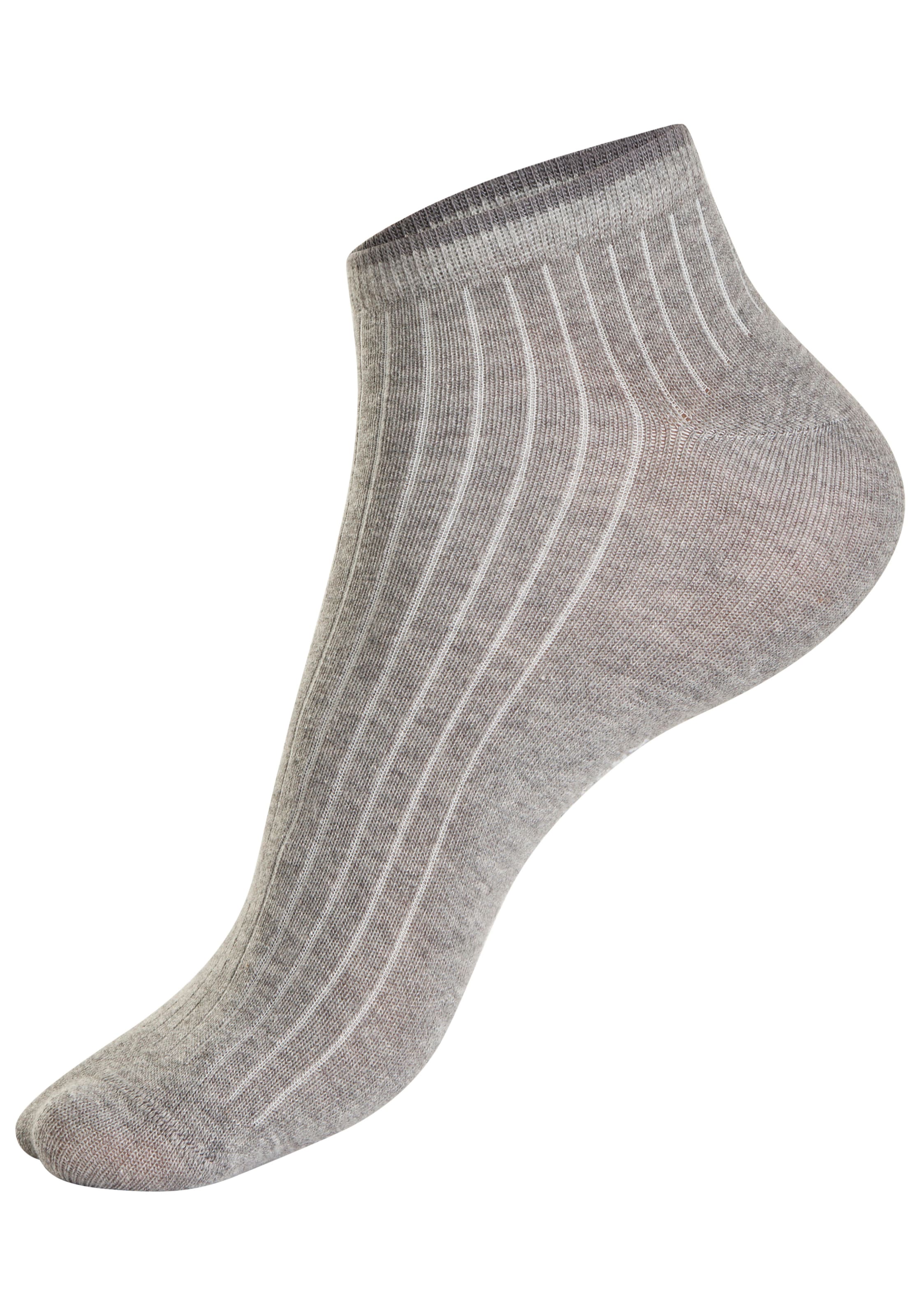 H.I.S Chaussettes courtes Paquet, 7 Couple tlg. in schöner Farbpackung