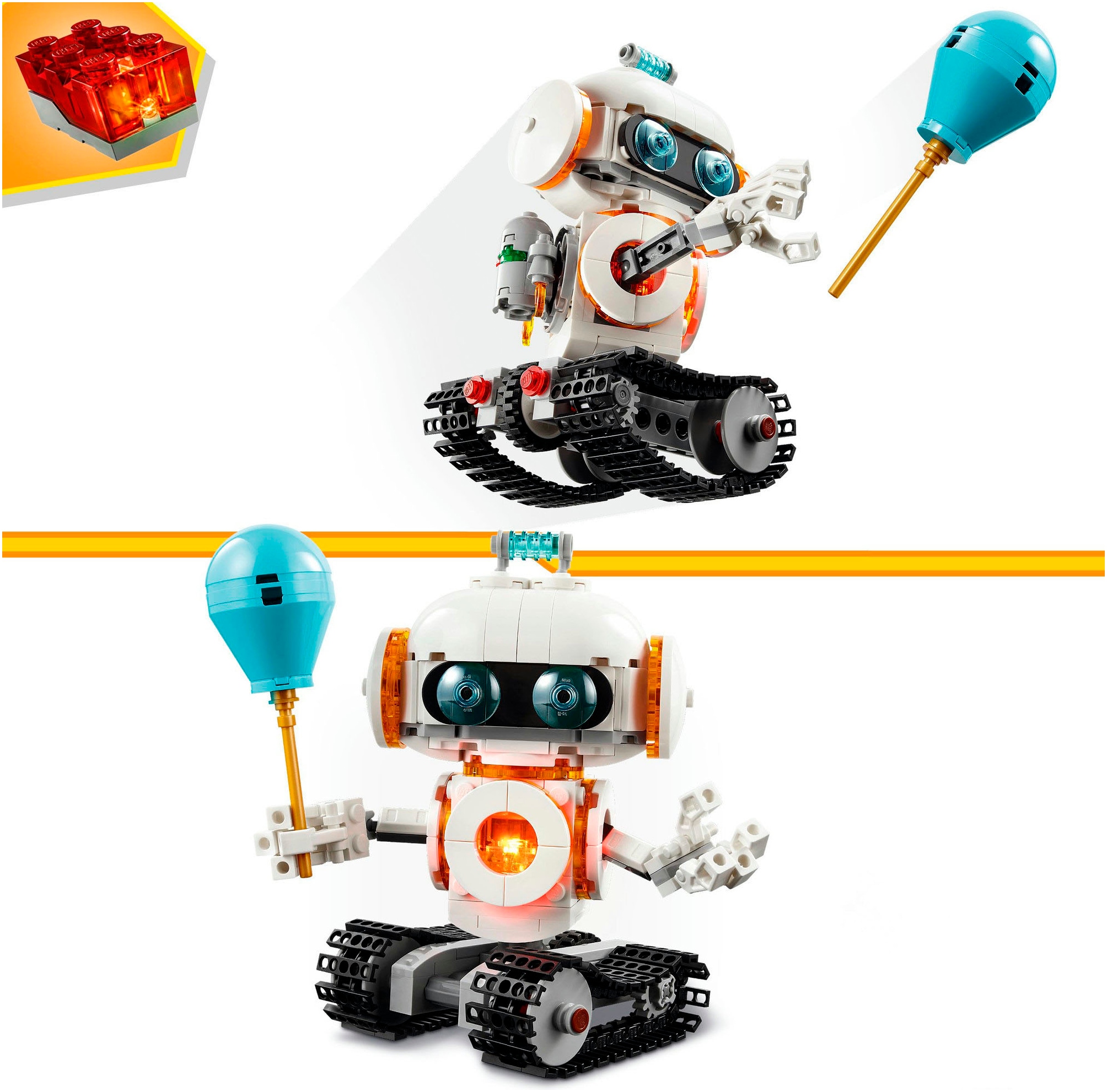 LEGO® Konstruktionsspielsteine »Weltraum-Roboter (31164), LEGO Creator« Made in Europe