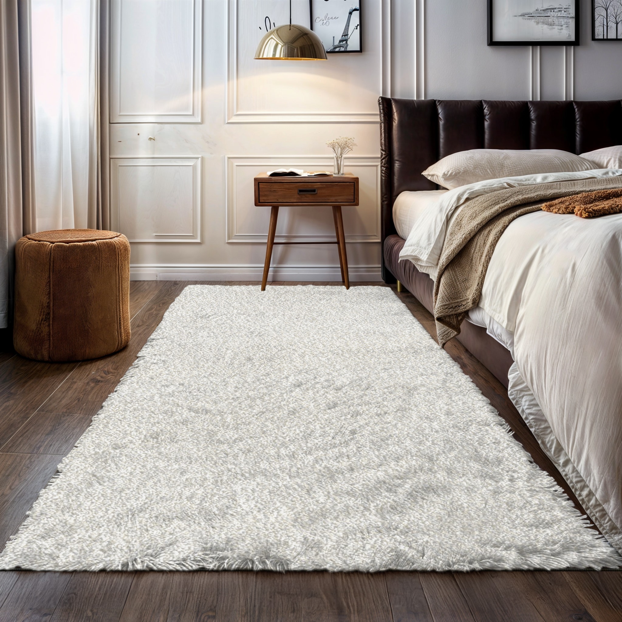 GOODproduct Tapis »Banji« Rectangulaire 37 mm Höhe Uni Farben, weich und flauschig, auch als Läufer & in rund erhältlich