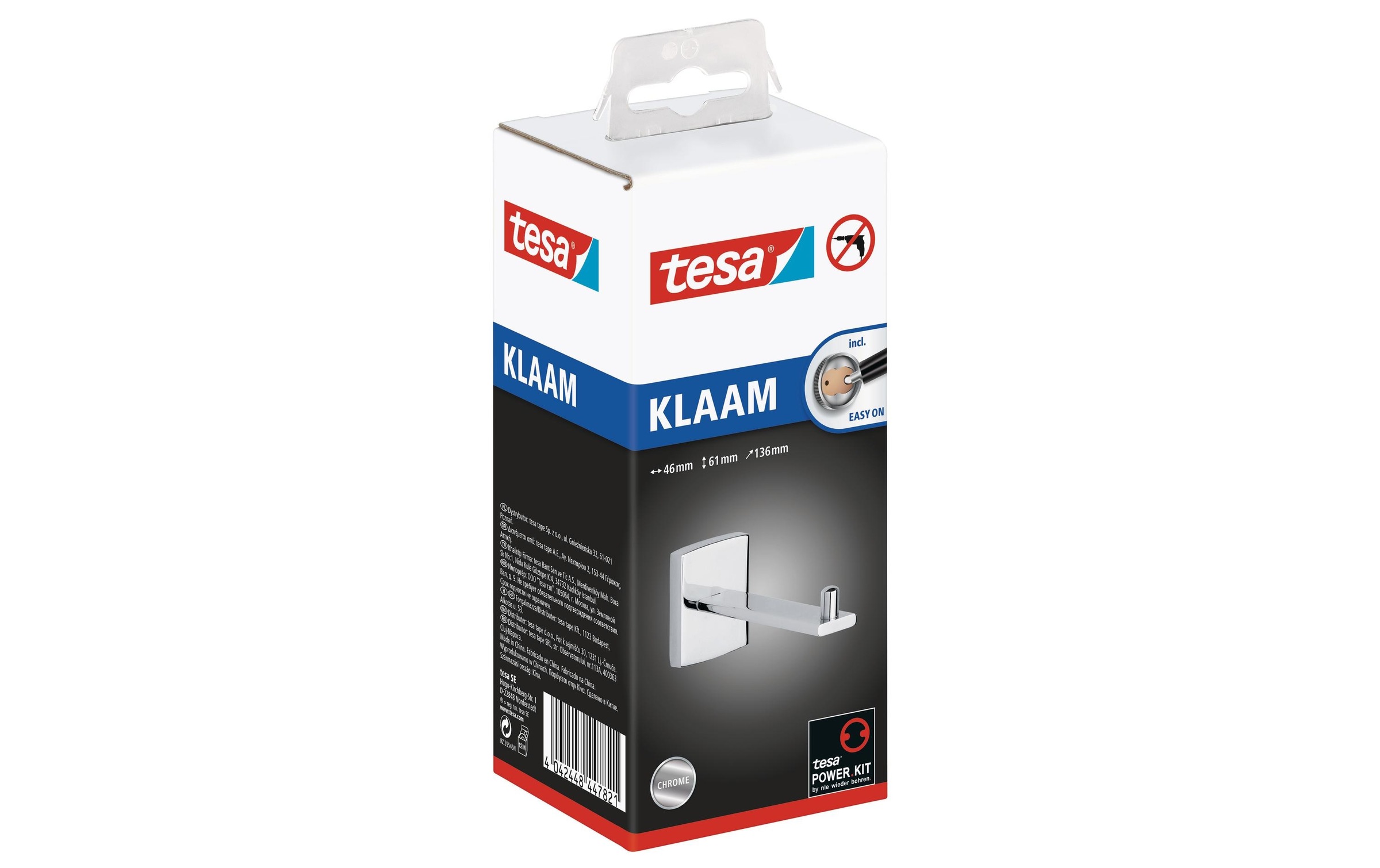 tesa Toilettenpapierhalter »Klaam«