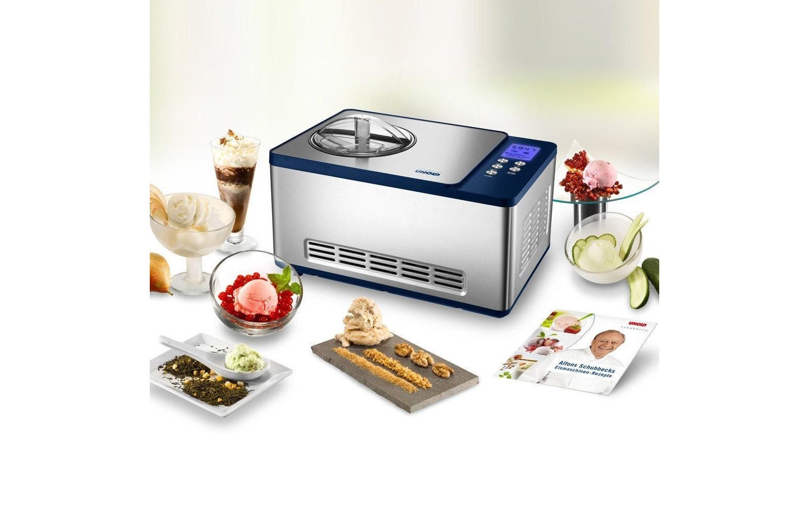 Unold Eismaschine »»Schuhbeck Exklusiv 1.5 l««, 0,8 l, 150 W, Geeignet für: Glace