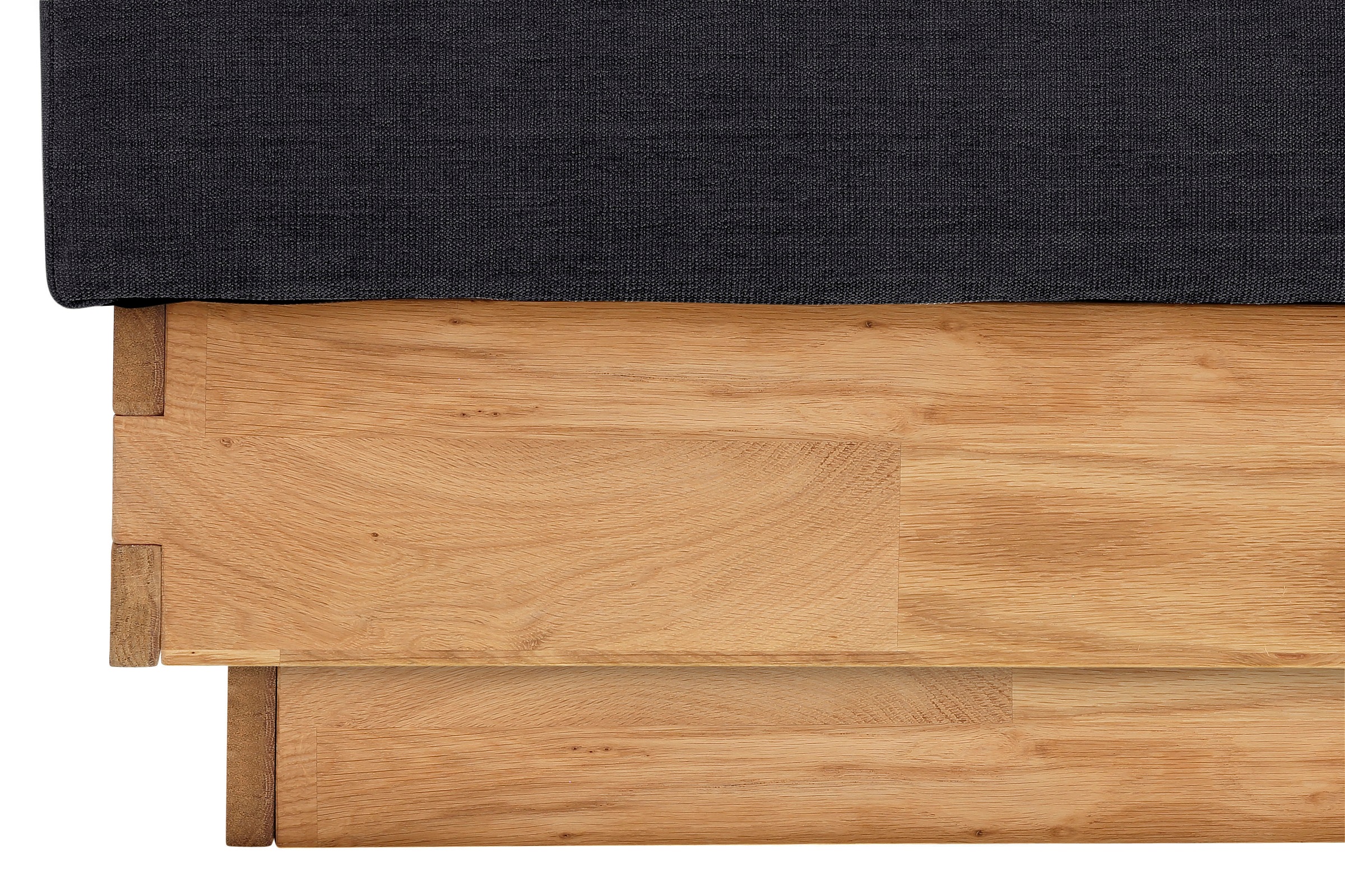 GOODproduct Boxspringbett »Jenna« ohne LED-Beleuchtung, mit zertifizierten, recycelten Bezugsstoffen