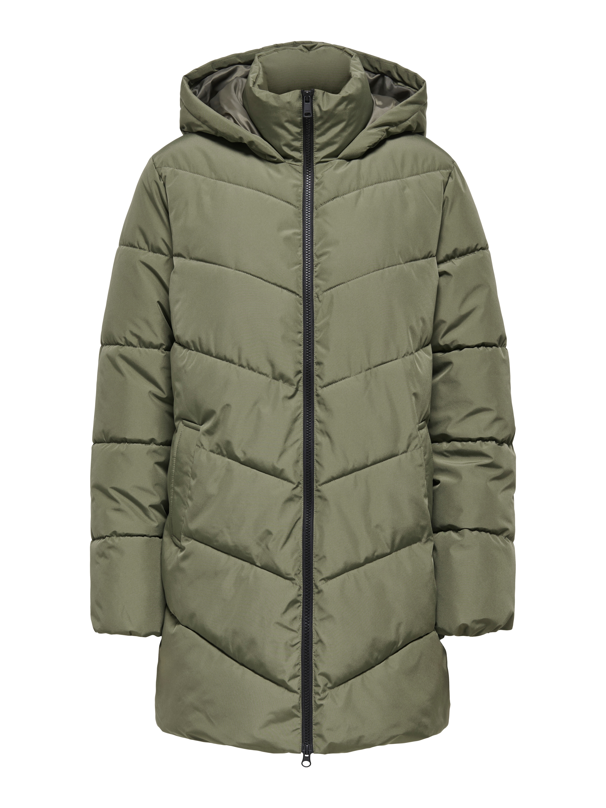 Image of ONLY Steppjacke "ONLCLAIR PUFFER COAT CC OTW" mit Kapuze Kunstfaser