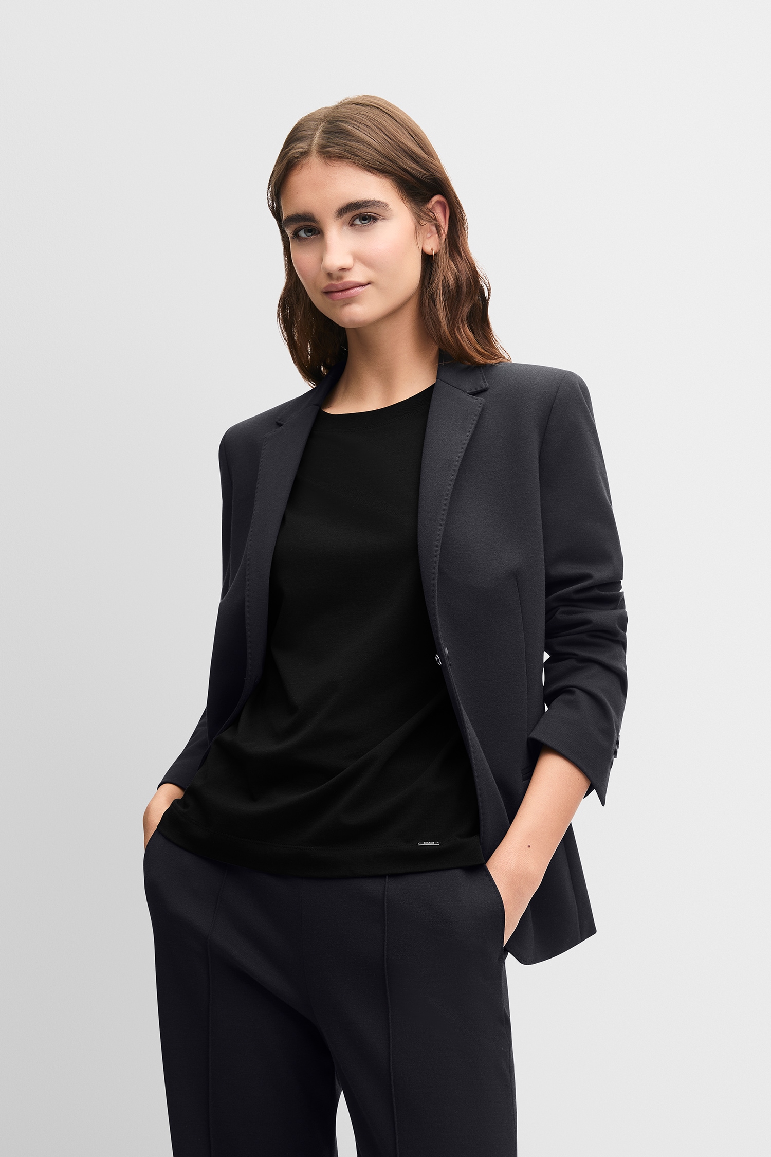 Cinque Veste blazer »CILEO« Regular Fit, 1-Knopf-Form, elastischer Materialmix