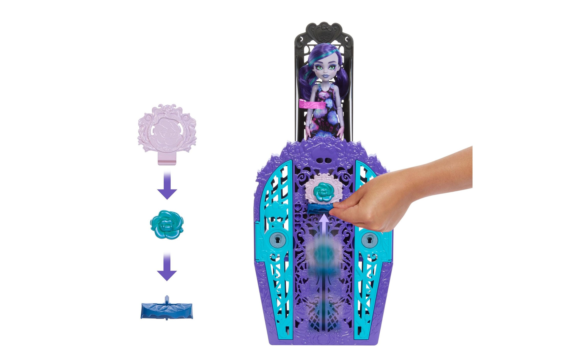 MonsterHigh™ Anziehpuppe »Verborgene Schätze Mysteries Twyla«
