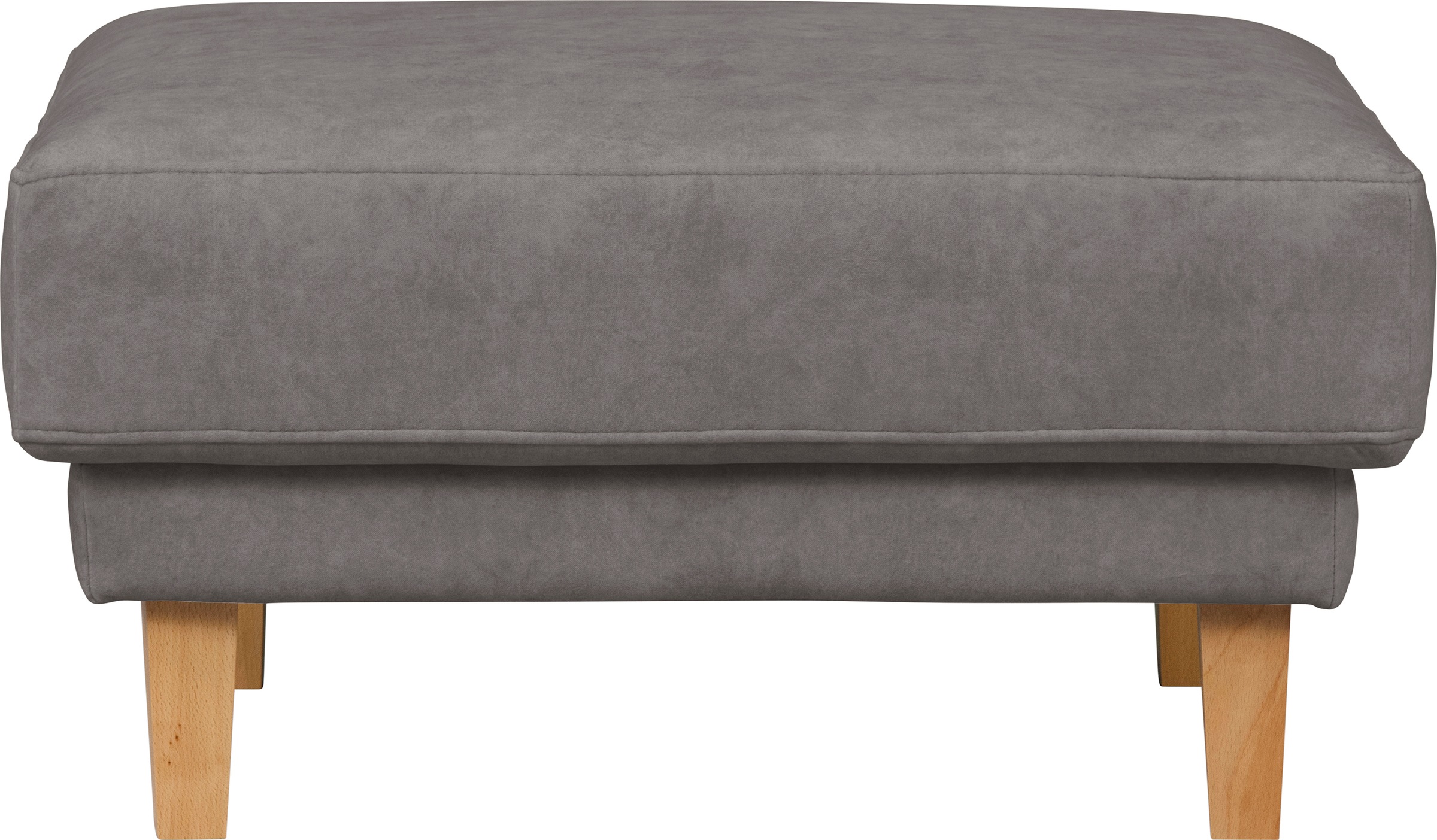 Home affaire Polsterhocker »TRIPLO passend zur Serie, Masse B/T/H: 82/72/46 cm«, mit Wellenunterfederung, in hochwertiger Verarbeitung