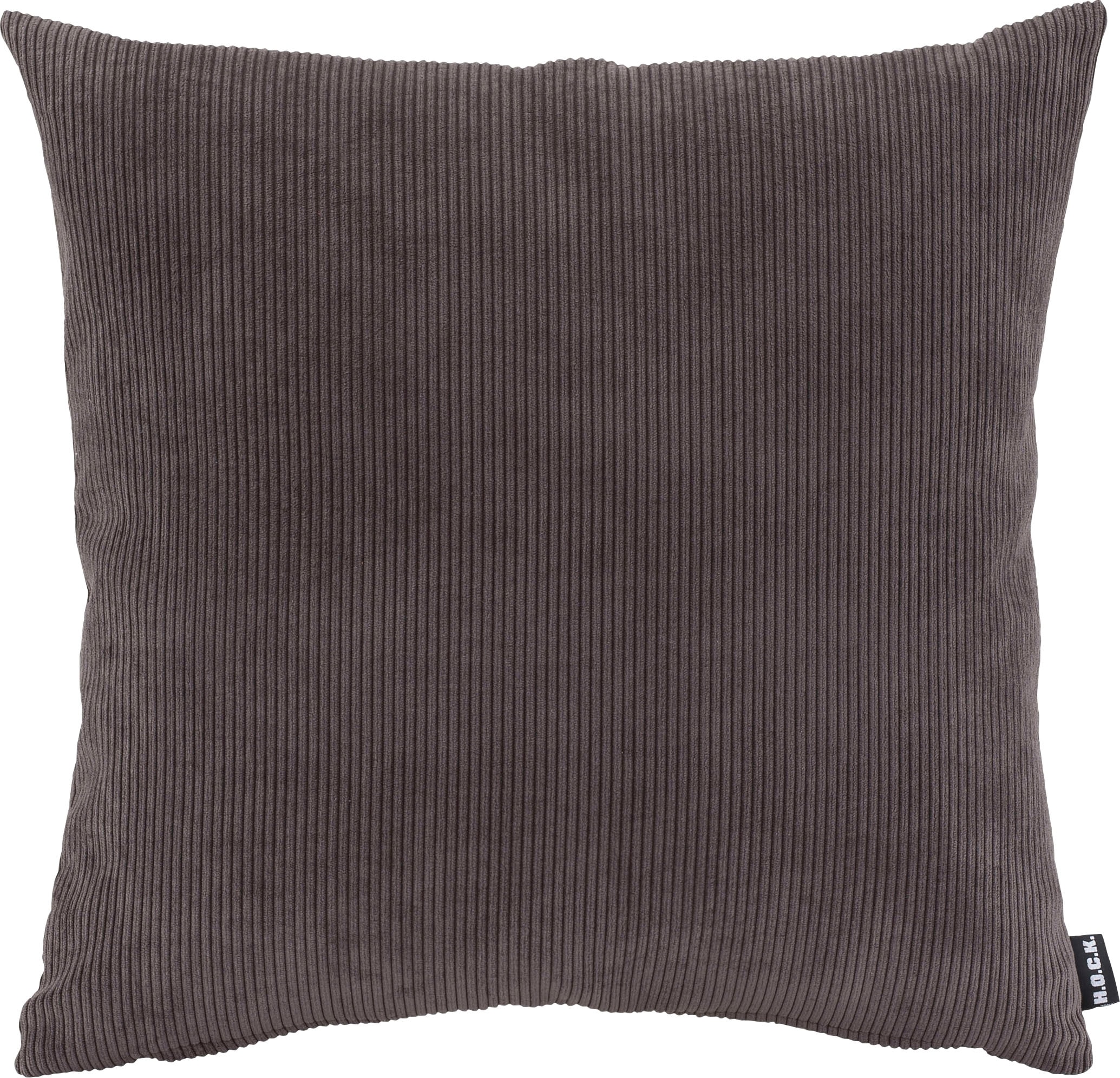 Image of H.O.C.K. Dekokissen "Cord Wave" Kissenhülle mit Füllung, 1 Stück