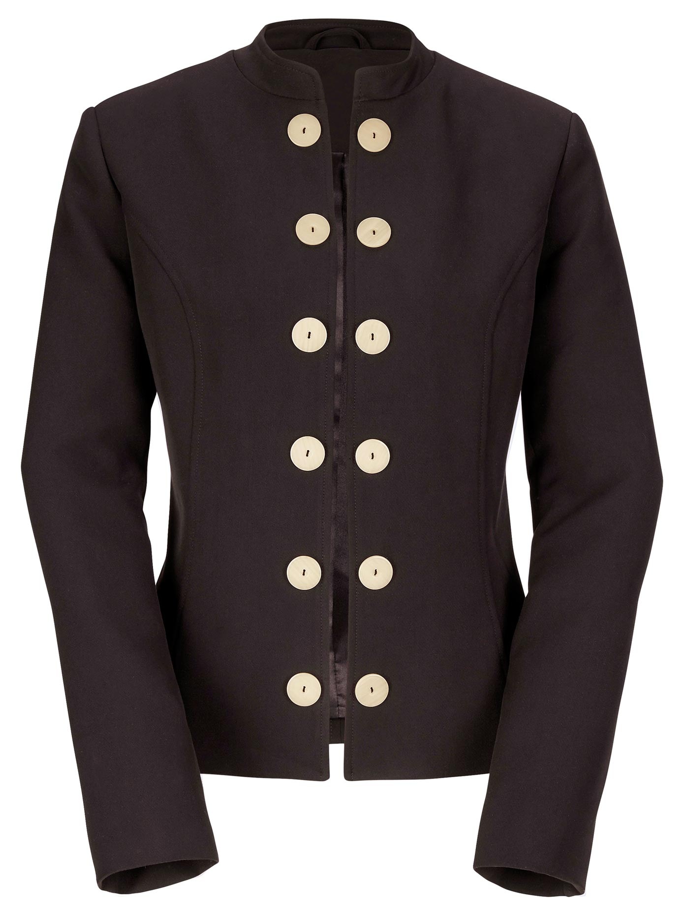 Blazer mit Stehkragen