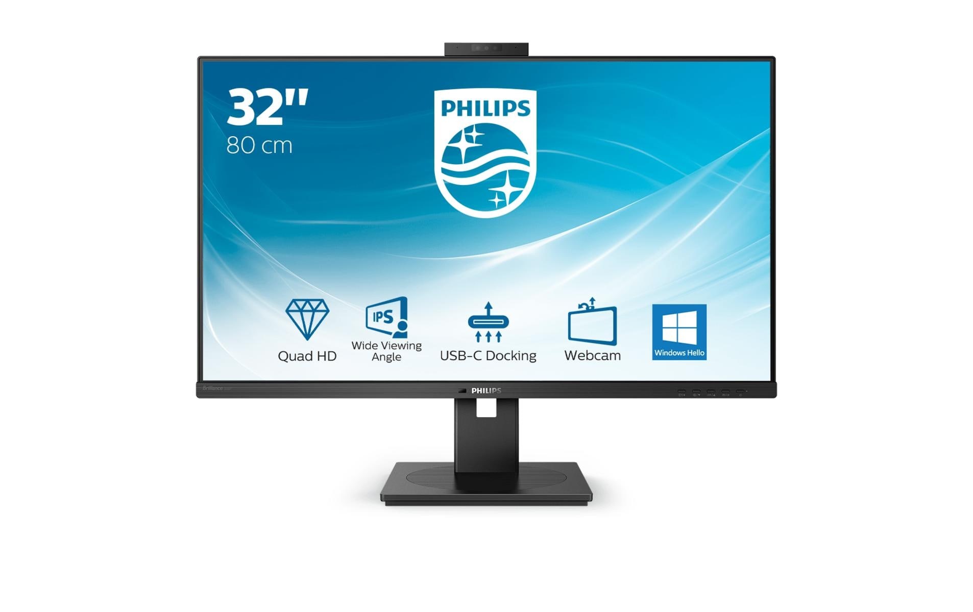 Image of Philips Ergo Monitor "326P1H/00" 79,69 cm/31,5 ″ 2560 x 1440 px WQHD 75 Hz