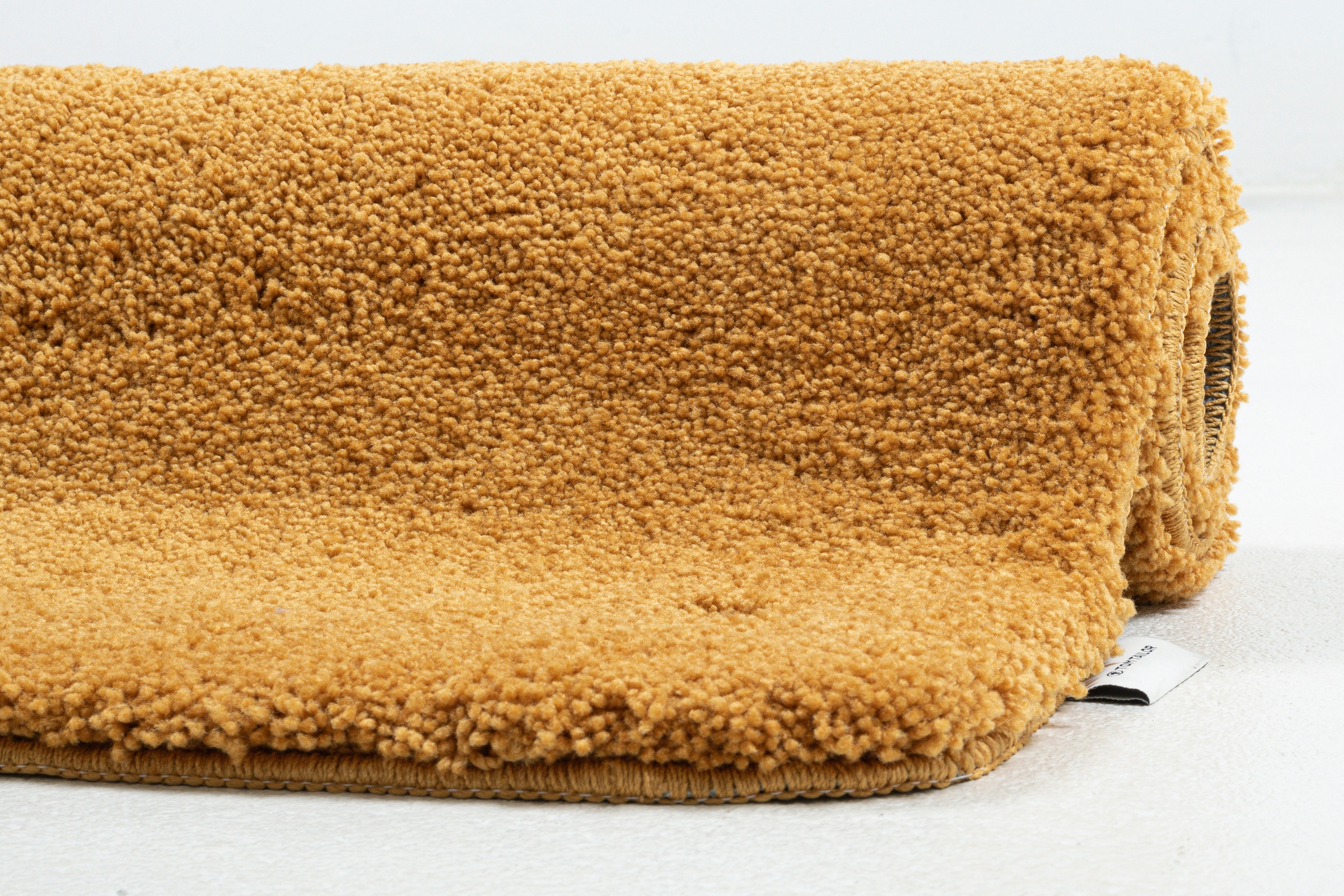 TOM TAILOR HOME Tapis de bain »Cozy Bath UNI« Höhe 27 mm Badteppich, Uni Farben, rechteckig, rund und oval erhältlich