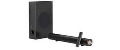 Creative Barre de son »Stage Pro, Soundbar mit Subwoofer 2.1-Soundbar mit Dolby Audio« ( ) HDMI Arc, USB Audio, optique, entrée Aux