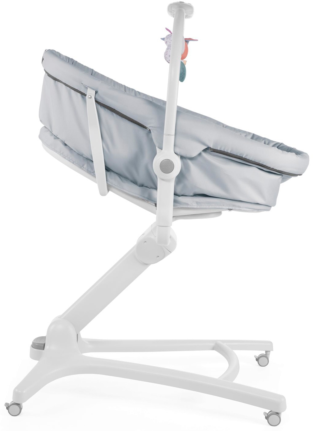 Chicco Kombihochstuhl »Baby Hug 4 in 1, Grey«, Stubenwagen, Liegesessel, Hochstuhl und erster Stuhl in Einem!