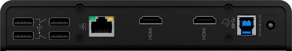 ICY BOX Laptop-Dockingstation »ICY BOX USB 3.0 Notebook DockingStation, DisplayLink, 2x HDMI«