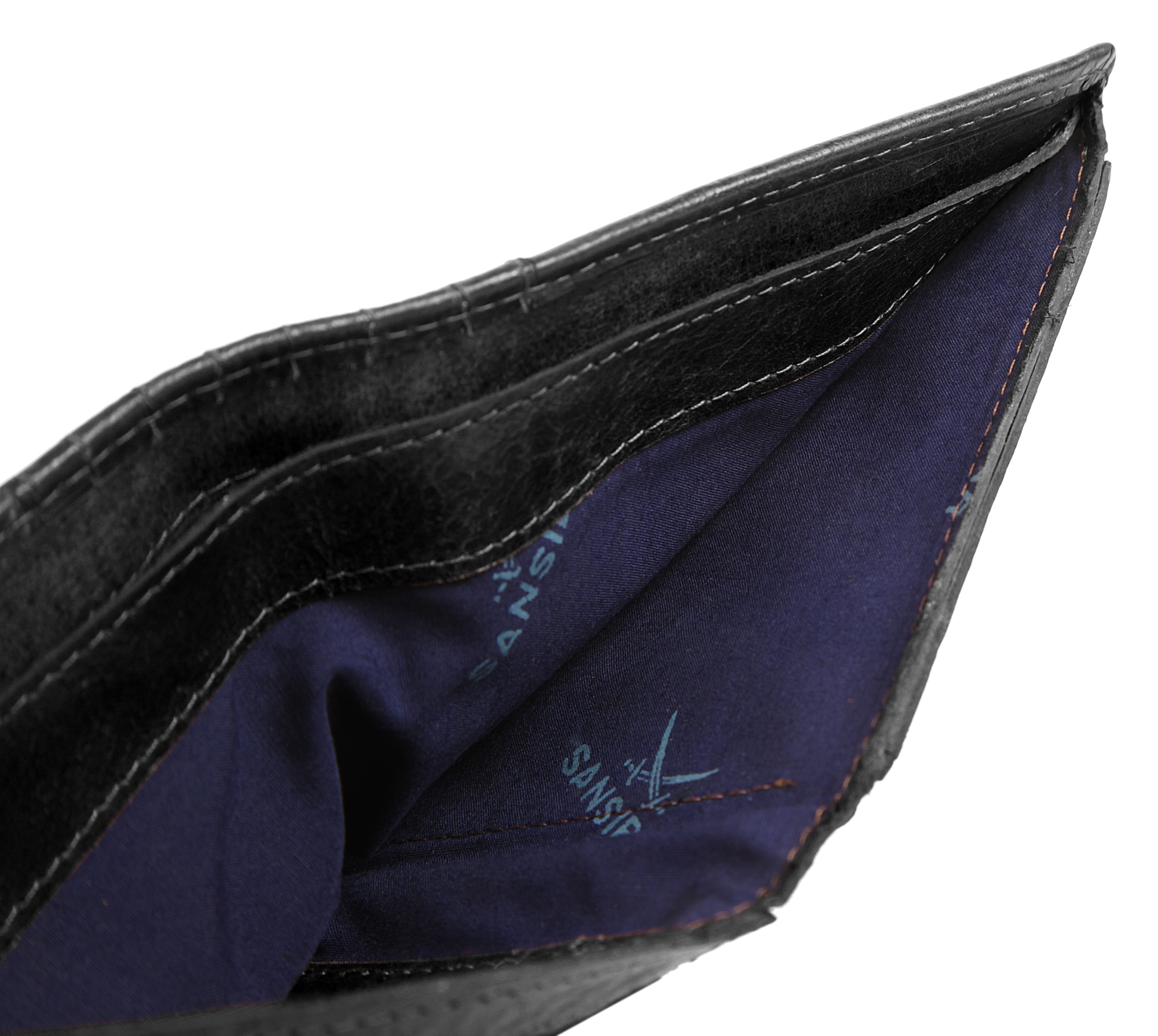 Sansibar Porte-monnaie echt Leder