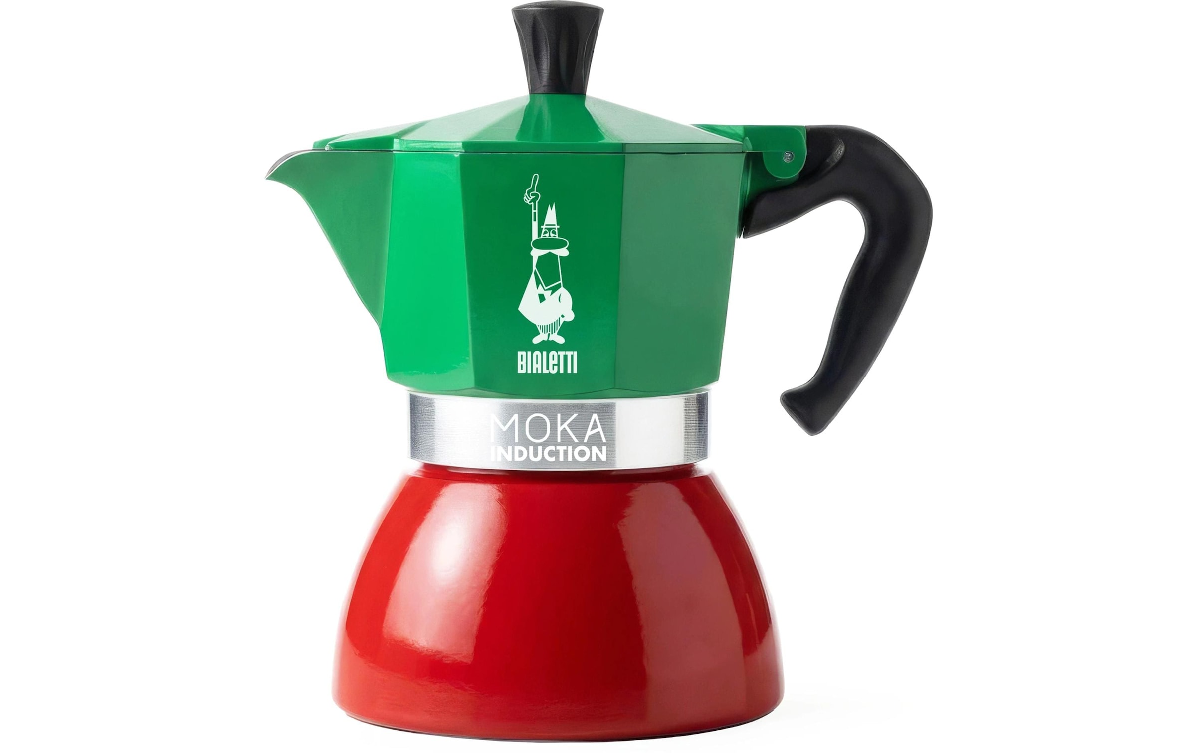 Image of BIALETTI Espressokocher "New Moka, Italia, 4 Tassen"