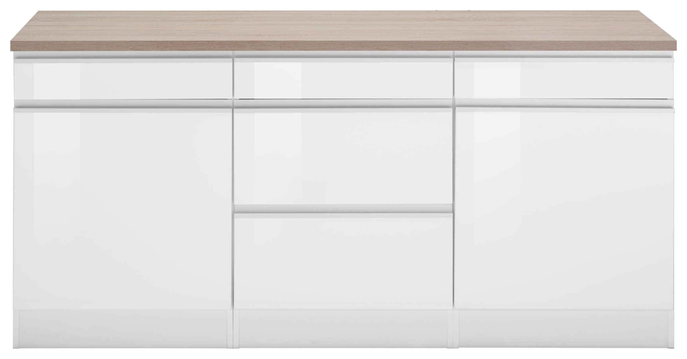 KOCHSTATION Unterschrank »KS-Ohio«, Breite 180 cm