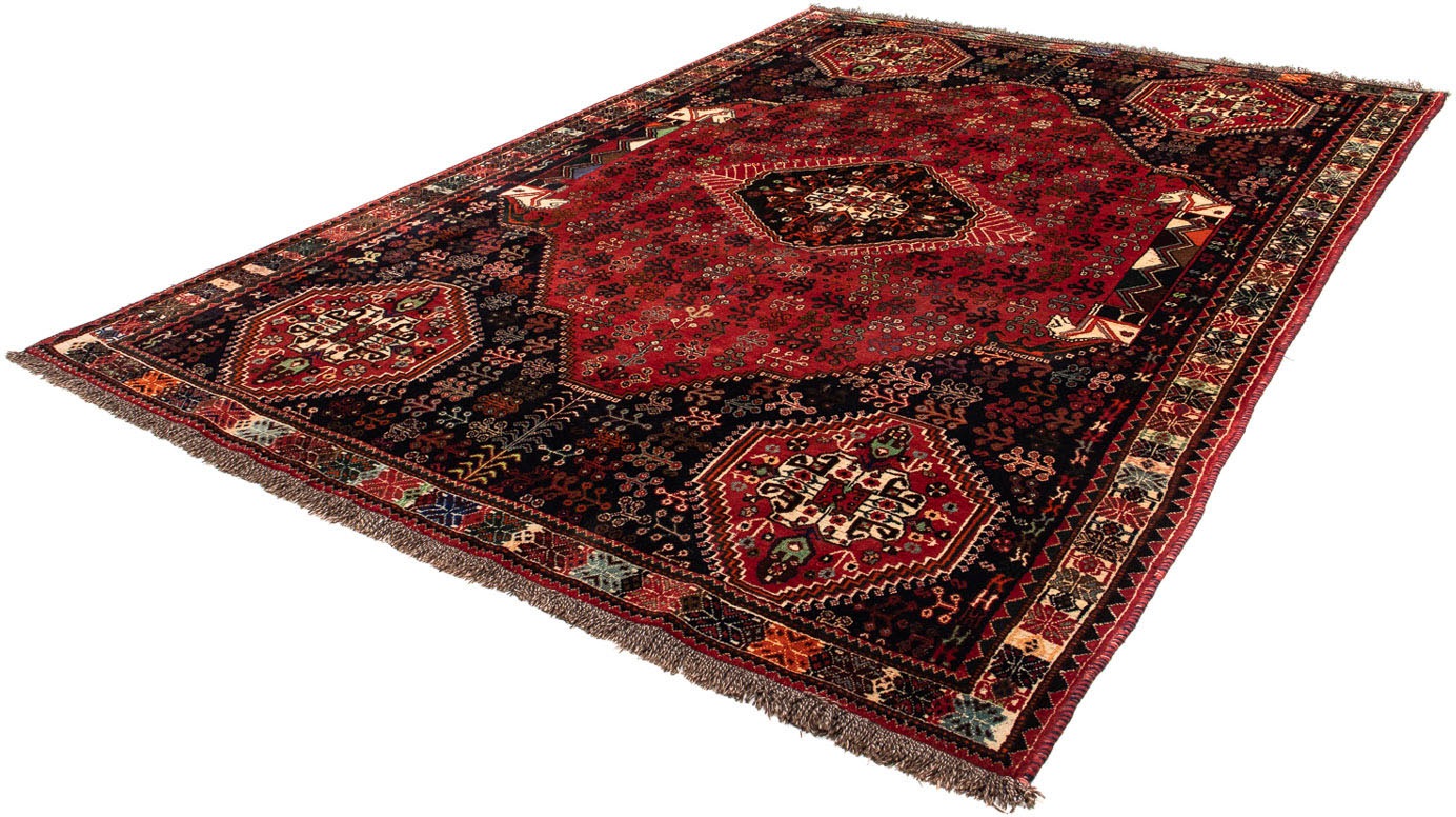 Image of morgenland Orientteppich »Perser - Nomadic - 303 x 212 cm - dunkelrot«, rechteckig, 10 mm Höhe, Wohnzimmer, Handgeknüpft, Einzelstück mit Zertifikat bei Ackermann Versand Schweiz