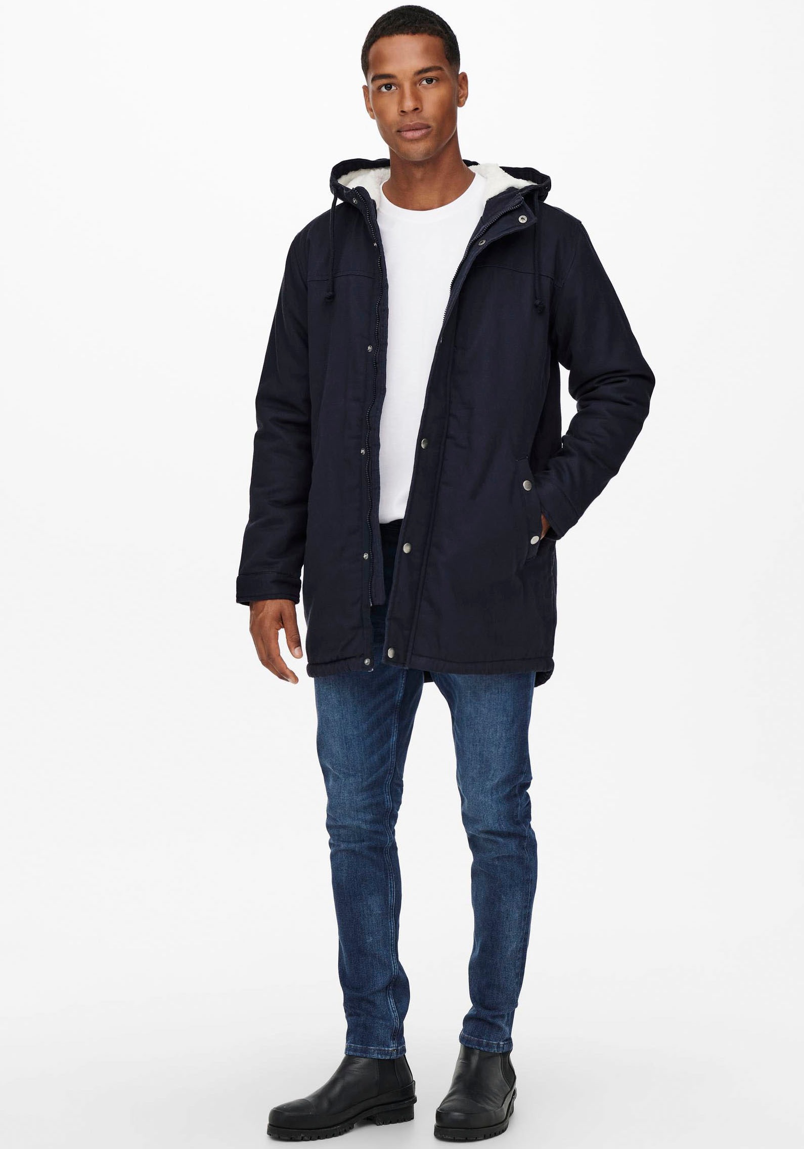 Image of ONLY & SONS Parka »ALEX TEDDY PARKA« bei Ackermann Versand Schweiz