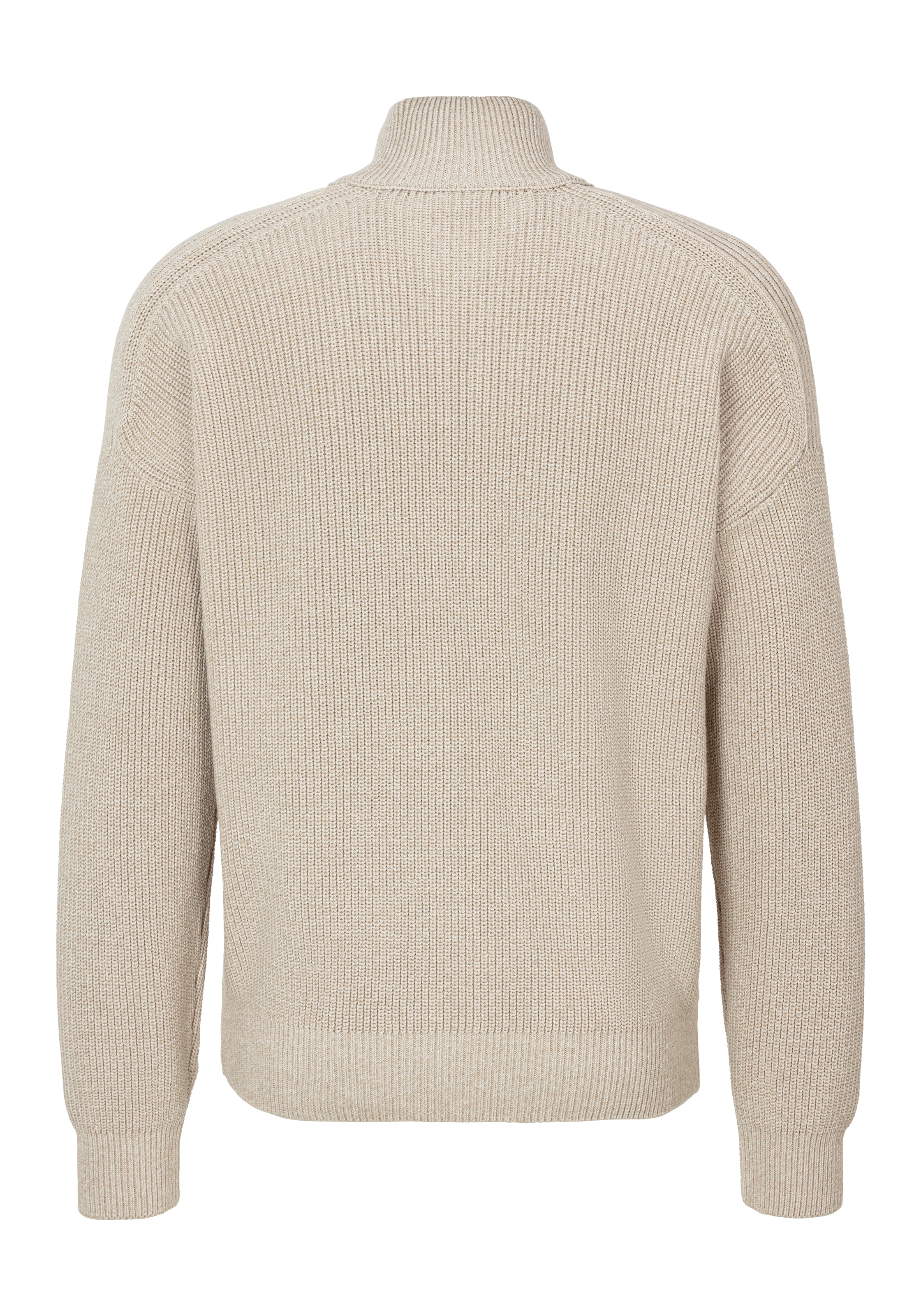BOSS ORANGE Strickjacke »Kalandrio«, mit kontrastfarbigem Reissverschluss