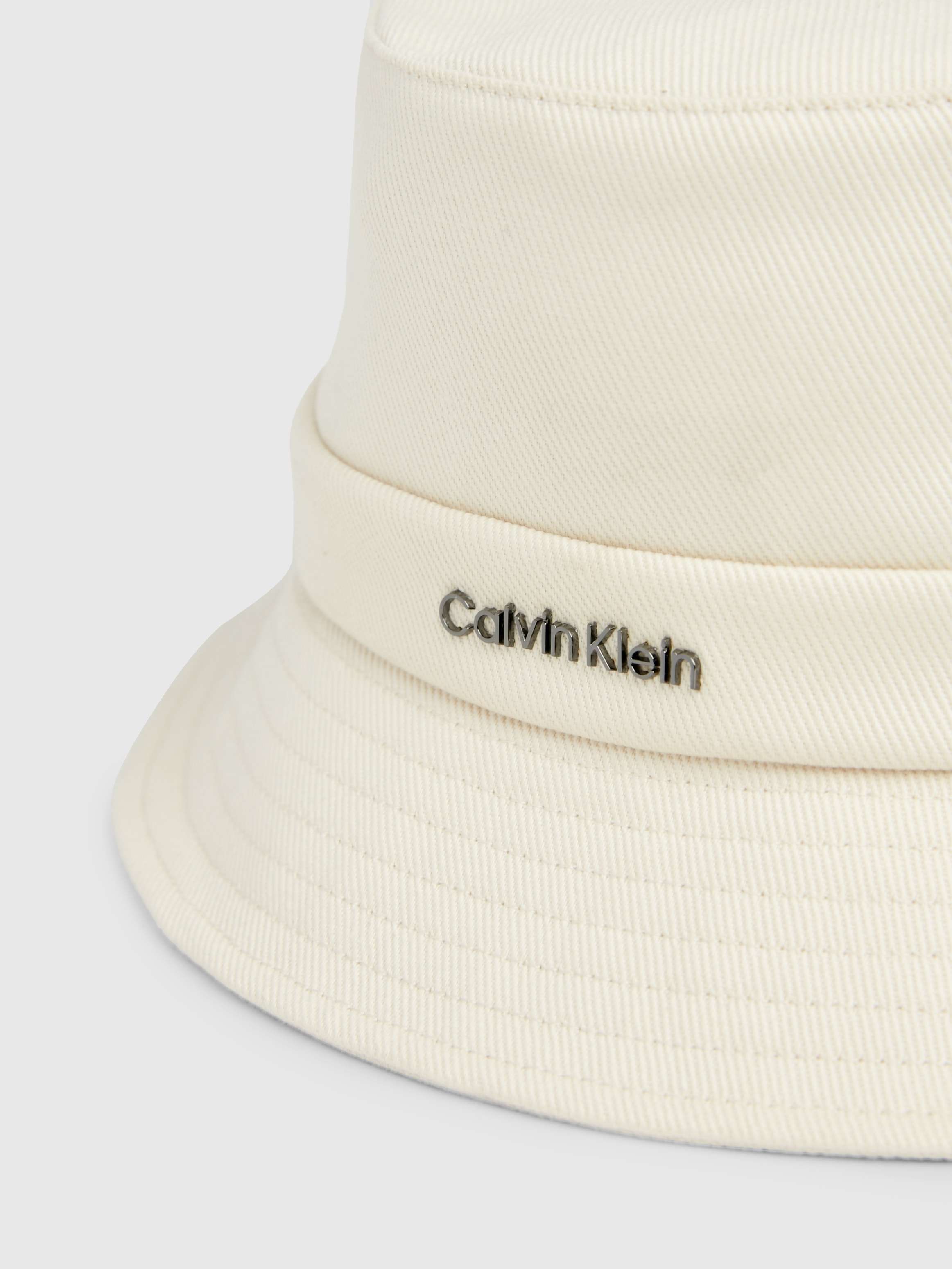 Calvin Klein Fischerhut »METAL LETTERING CANVAS BUCKET«