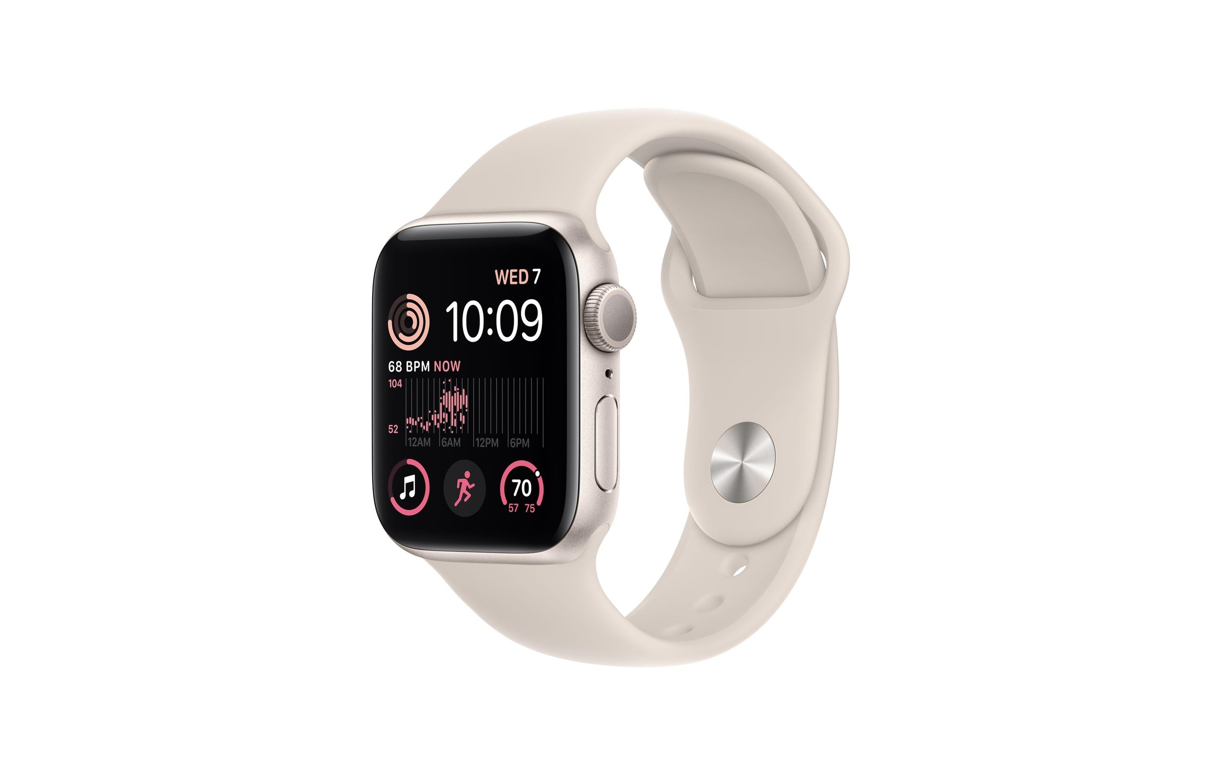 Image of Apple Smartwatch »SE 2022, GPS, 40mm Aluminium-Gehäuse«, (Watch OS MNJP3FD/A) bei Ackermann Versand Schweiz