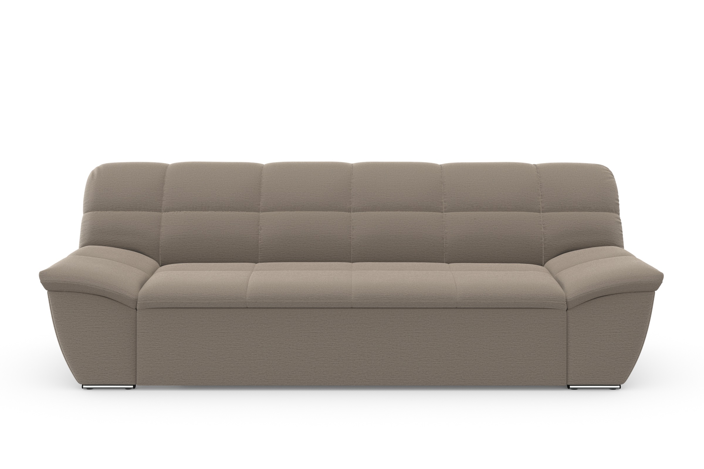 DOMO collection 3-Sitzer »Splash, moderne Steppung im Sitz und Rücken, komfortabel,«, flache Armlehnen zum Entspannen