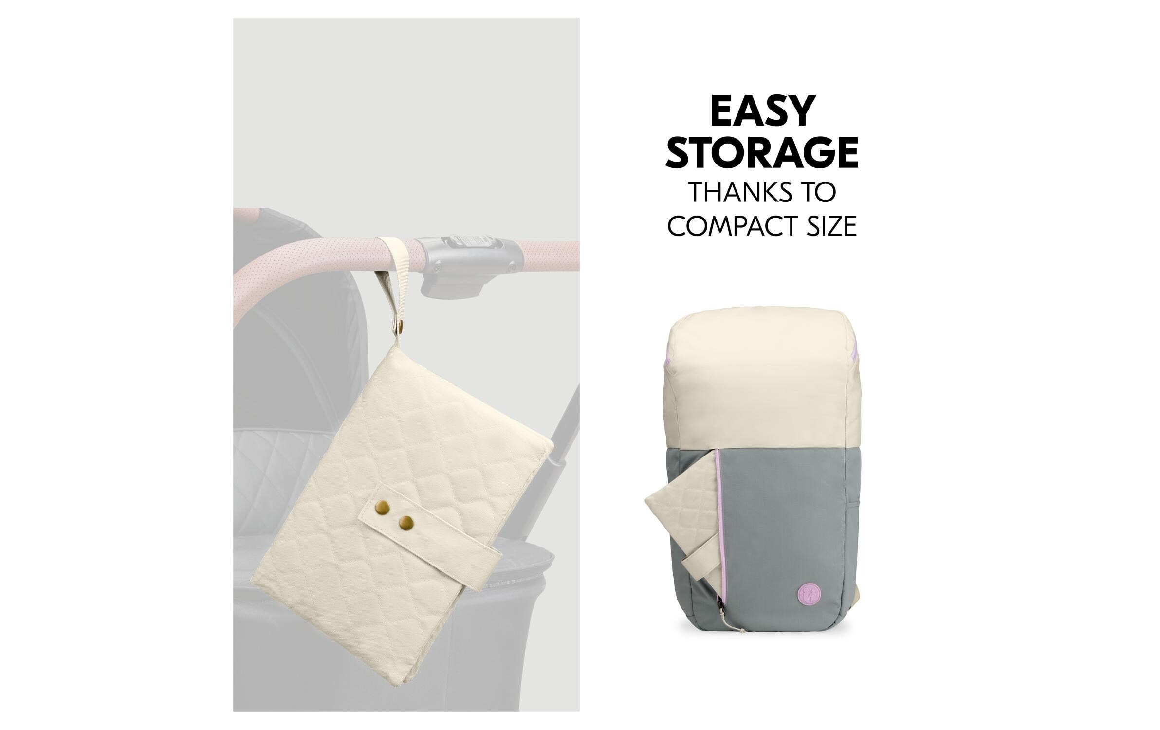 Hauck Wickeltasche »Change N Walk Beige«