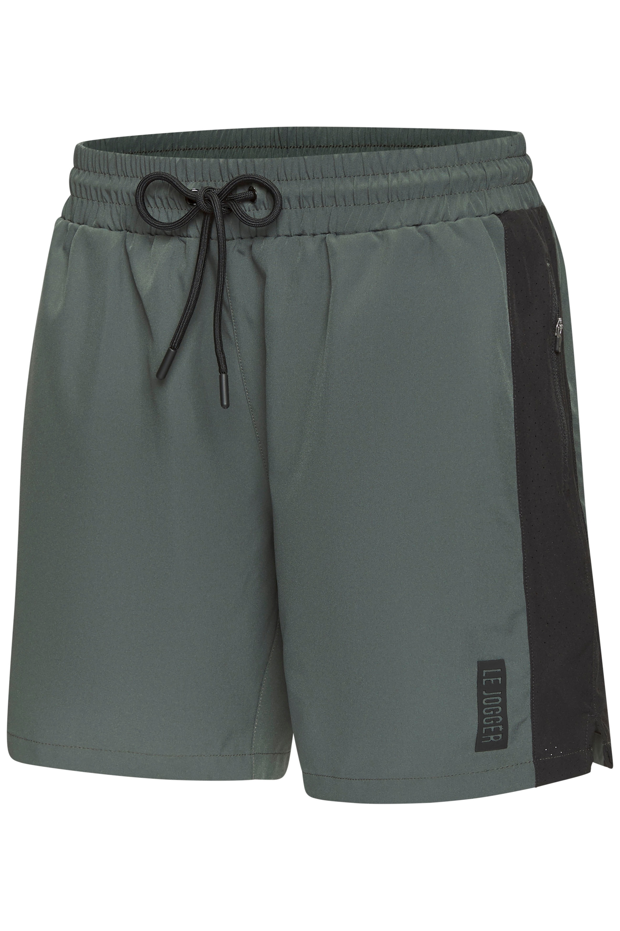 AUTHENTIC LE JOGGER Shorts, mit seitliche Mesheinsatz und Reissverschlusstaschen