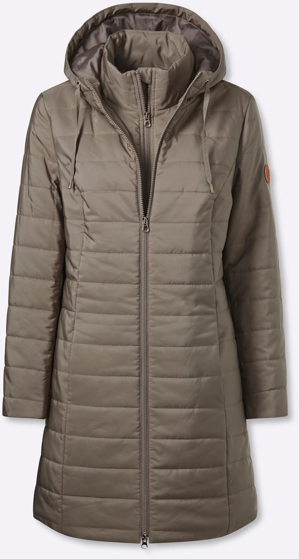 Classic Basics Veste longue mit Kapuze