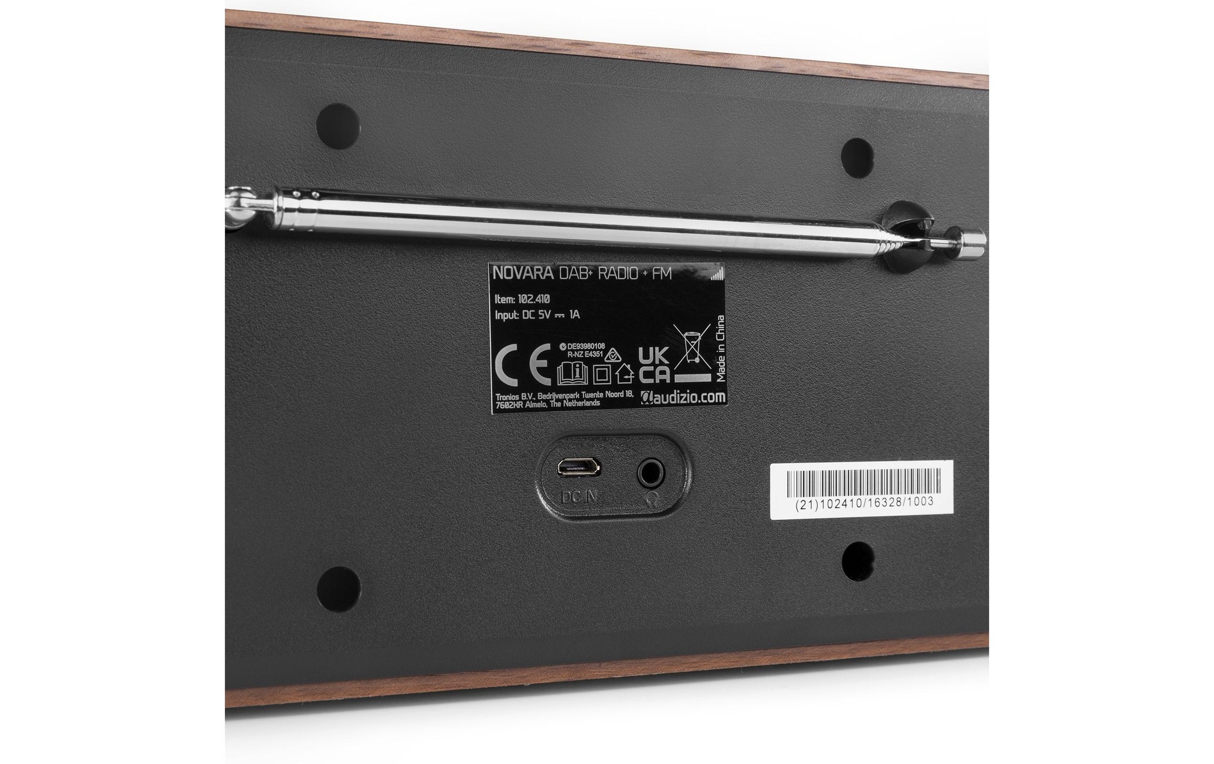 Digitalradio (DAB+) »Audizio Novara«, (FM-Tuner-Digitalradio (DAB+) 40 W)
