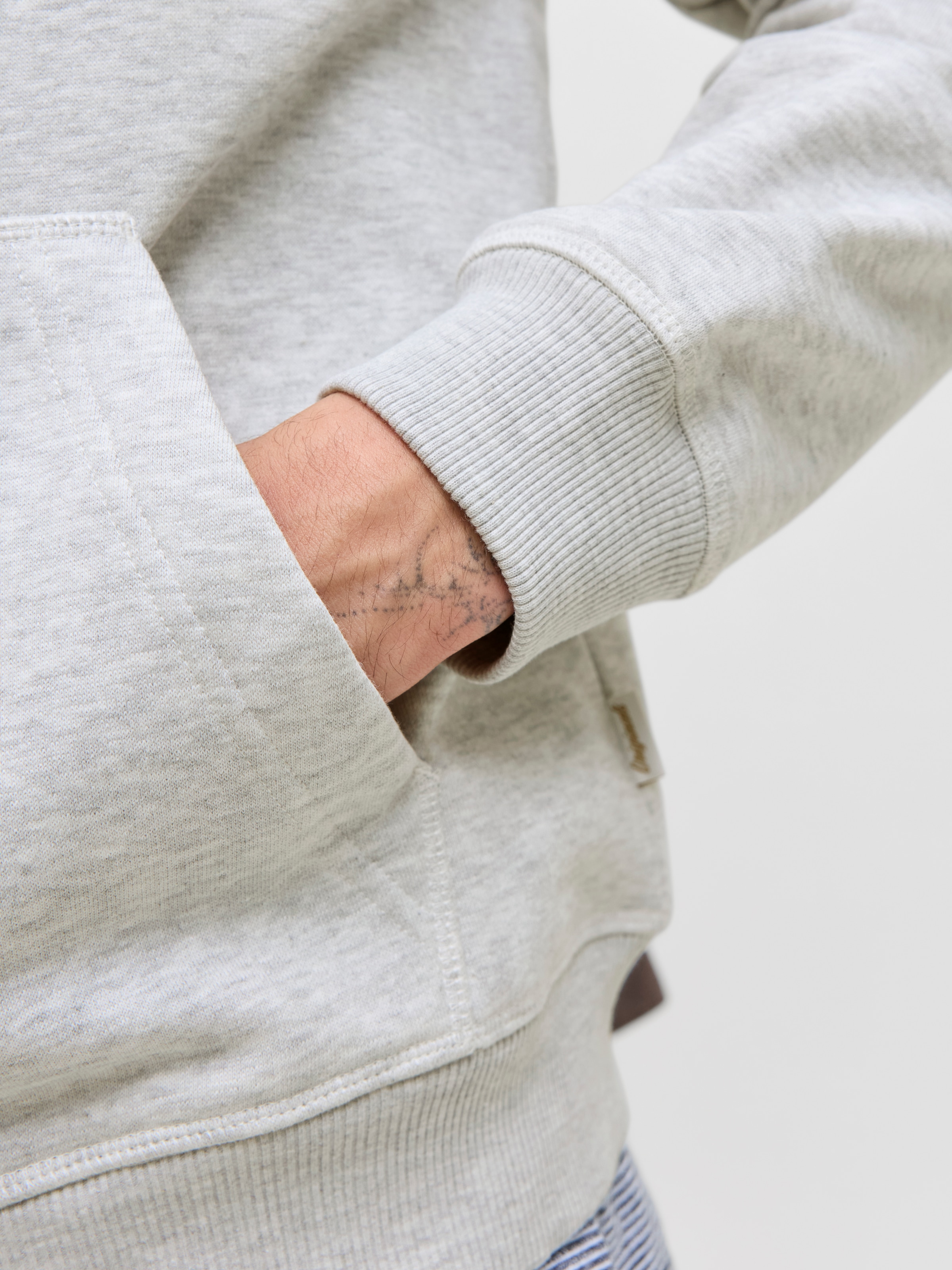 Jack & Jones Kapuzensweatshirt »JORNORREBRO EMB SWEAT ZIP HOOD NOOS«