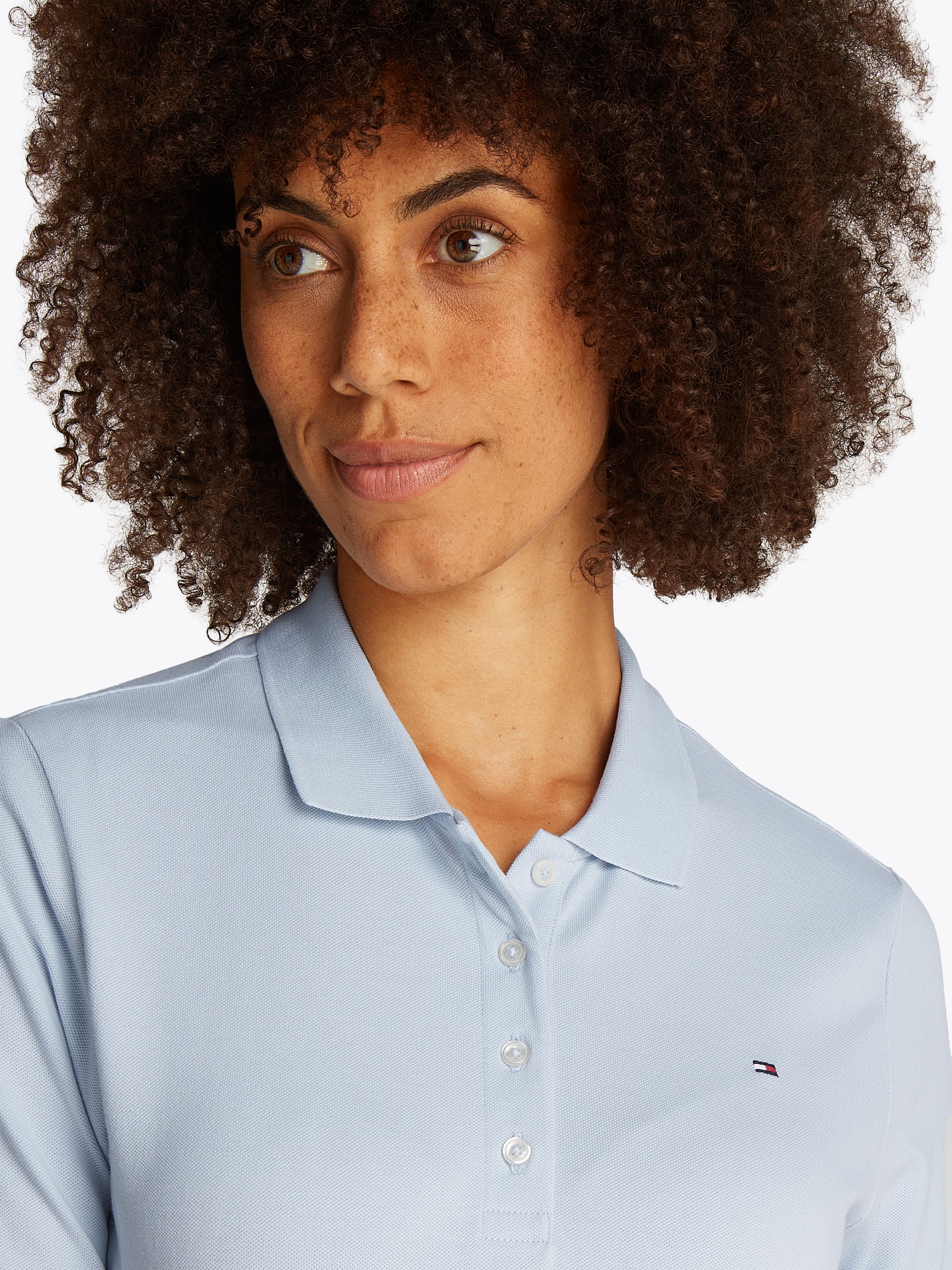 Tommy Hilfiger Poloshirt »1985 Regular Fit Pique Premium Polo«, mit Logo-Stickerei, mit Seitenschlitzen