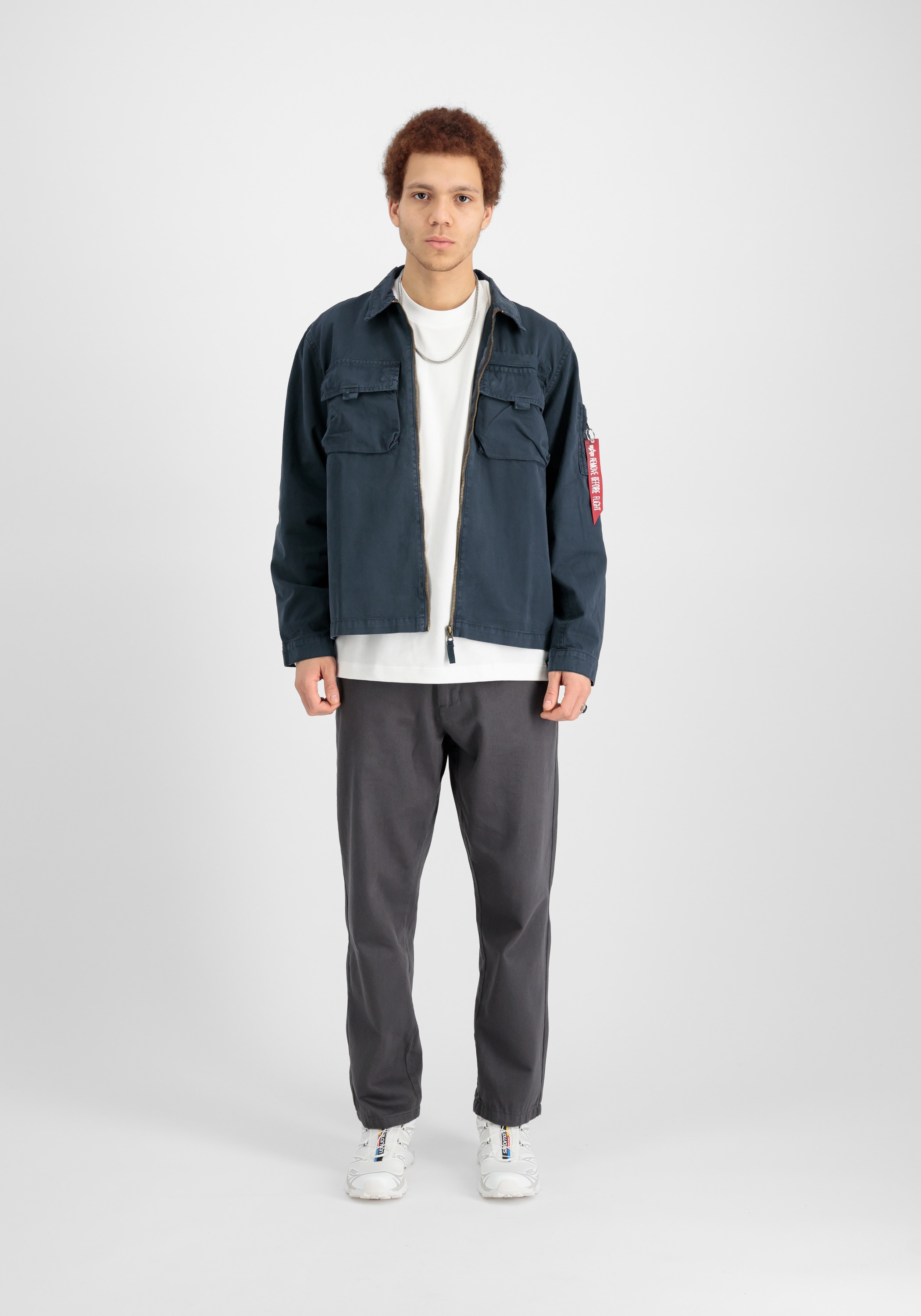 Alpha Industries Hemdjacke »Alpha Industries Men - Field Jackets Twill Overshirt«