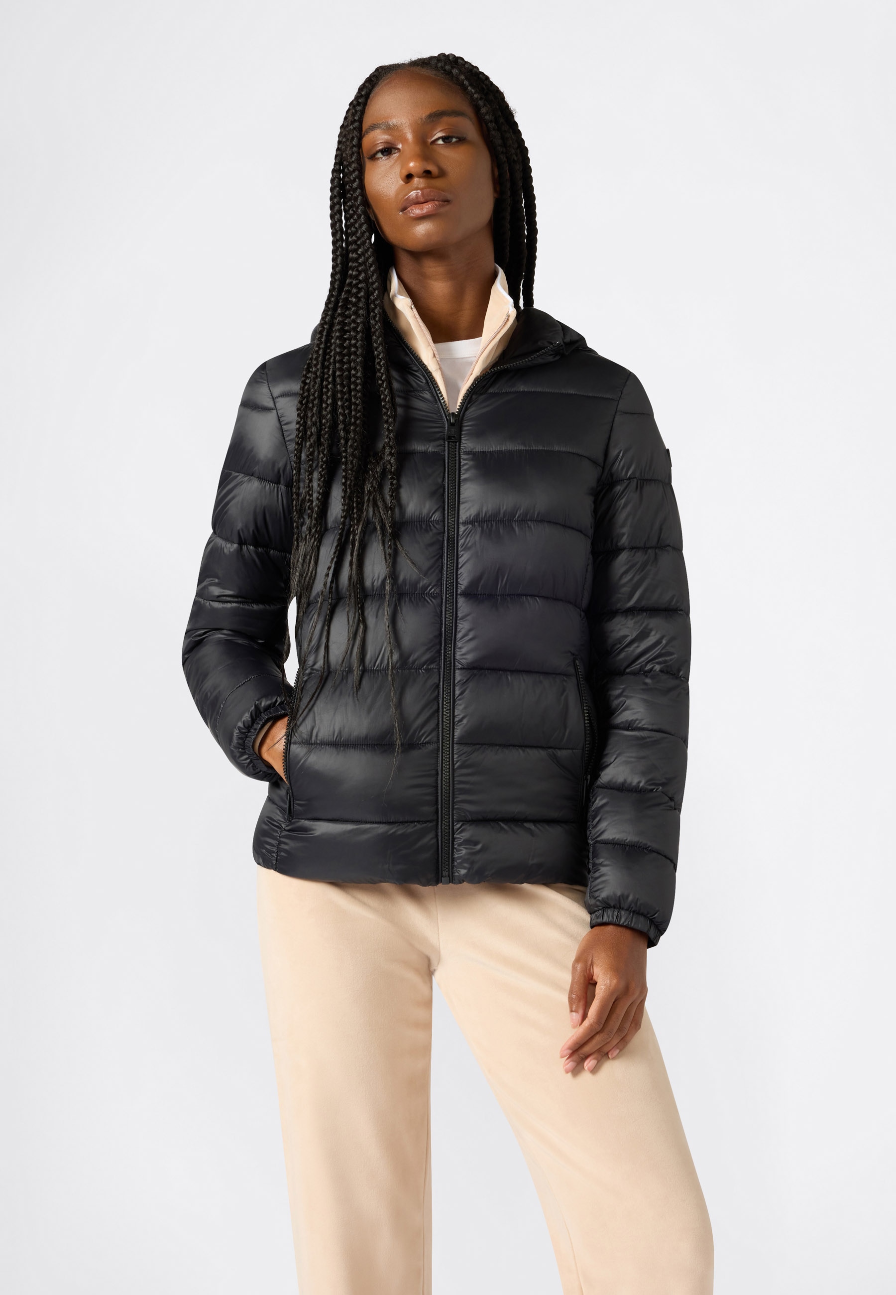 Image of Champion Steppjacke "Light Outdoor Polyfilled Hooded Jacket" für Erwachsene, aus Polyamid, mit Polyester-Futter und Wattierung