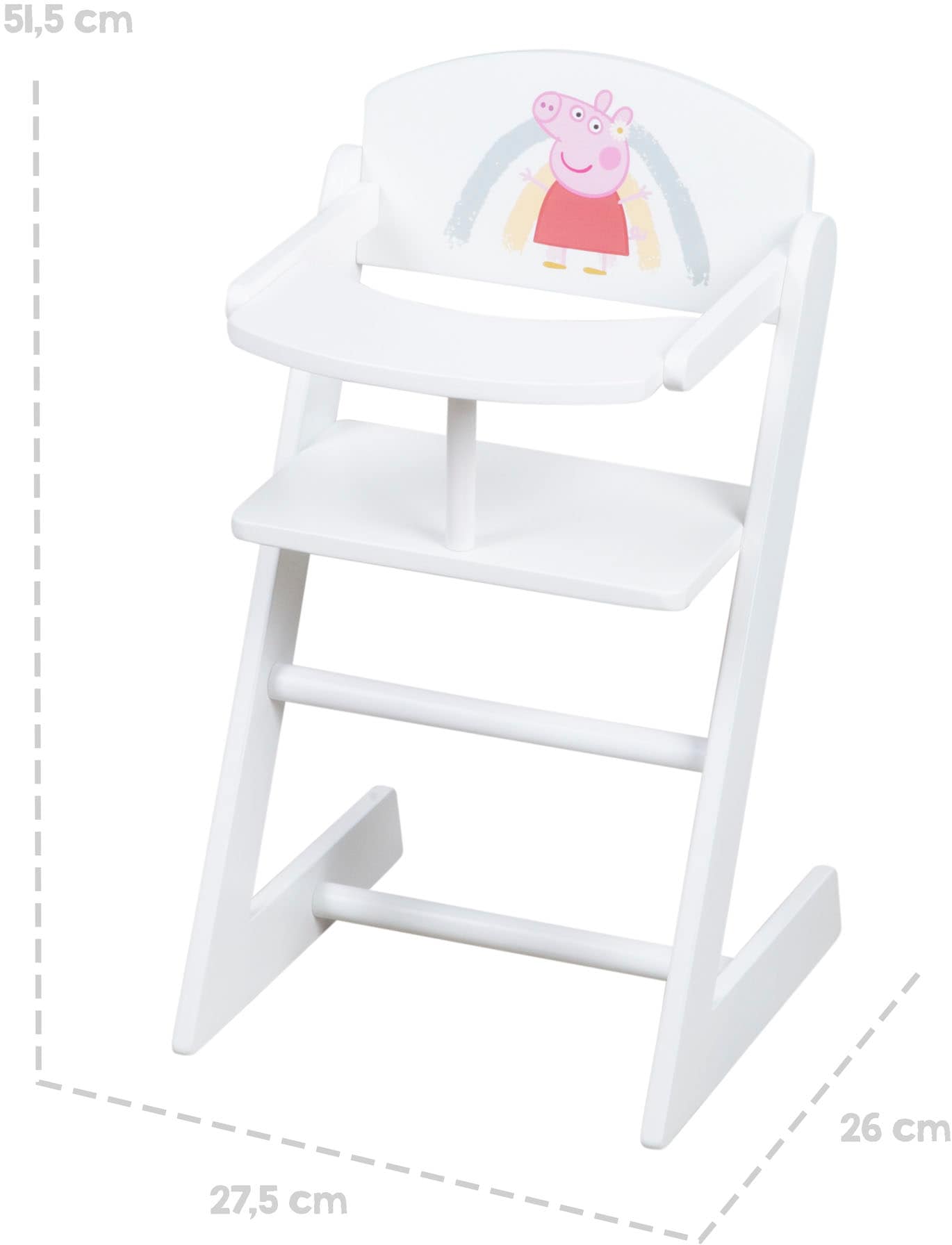 roba® Puppenhochstuhl »Peppa Pig«