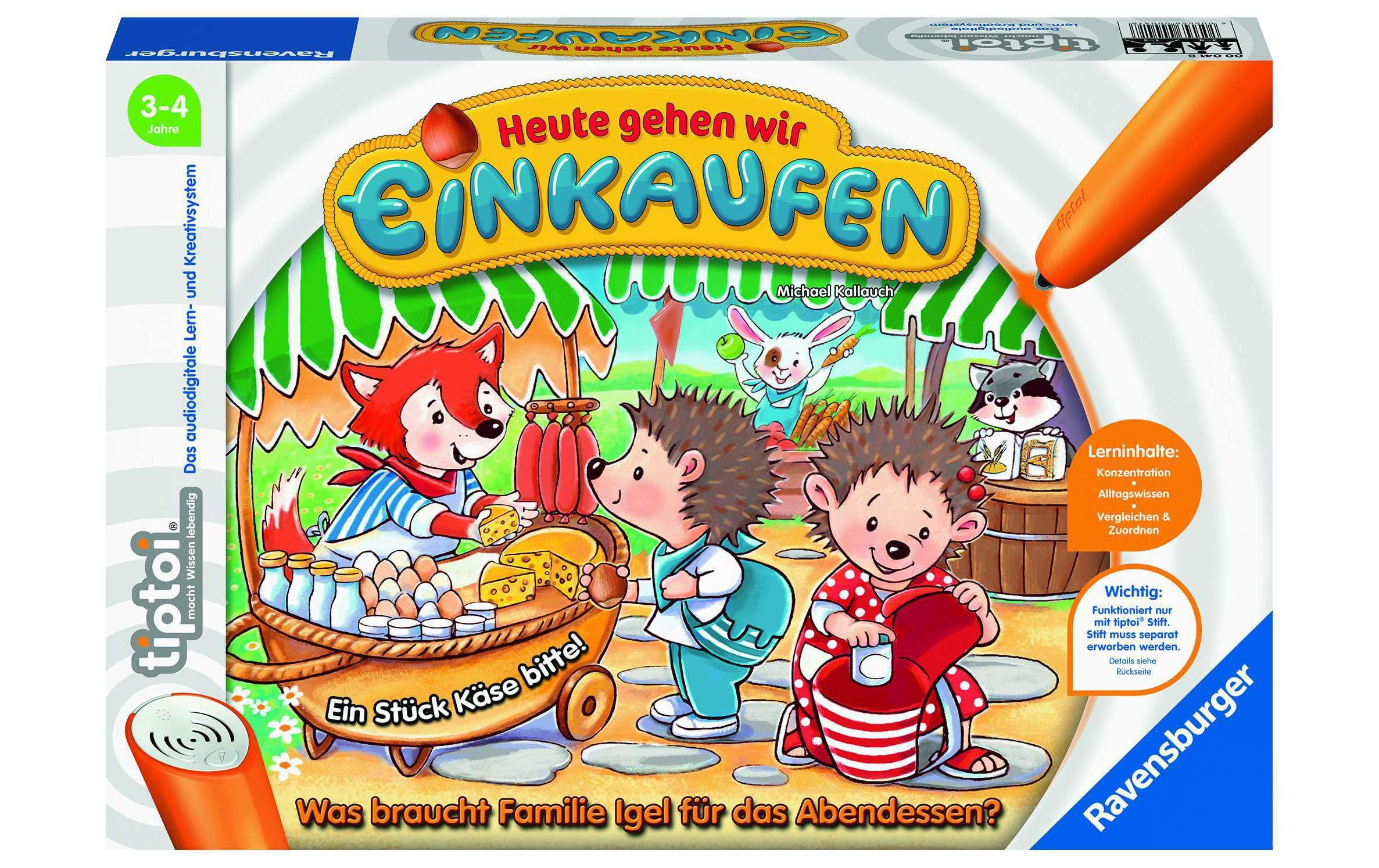 Image of Ravensburger Spiel »tiptoi Spiel Heute gehen wir Einkaufen« bei Ackermann Versand Schweiz