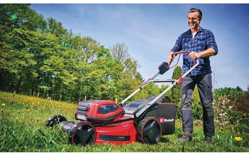 Einhell Akkurasenmäher »GP-CM 36/52 S Li BL Kit, 4 x 5.2Ah«