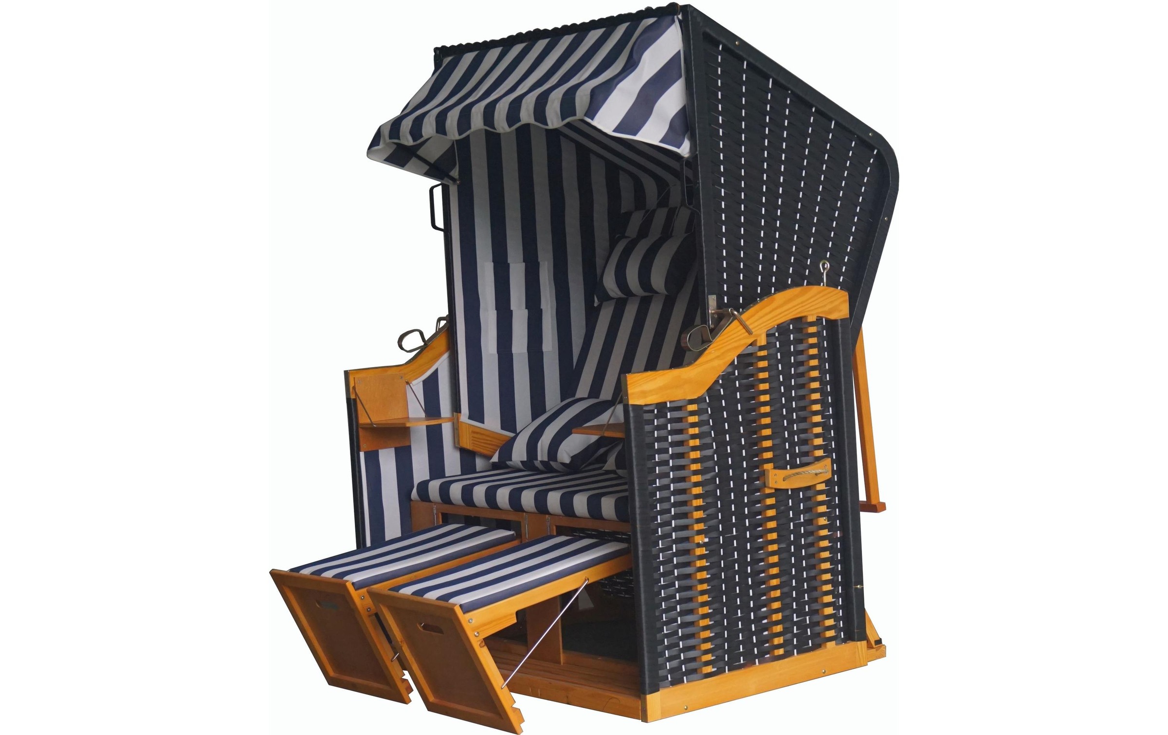 Image of acamp Strandkorb »Sylt Blau/Weiss« bei Ackermann Versand Schweiz