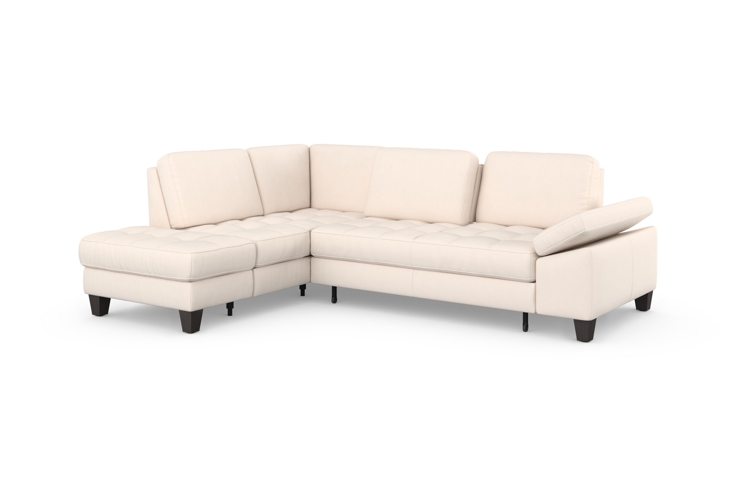 sit&more Ecksofa »Westham L-Form«, mit Ottomane, mit oder ohne Bettfunktion, Bettkasten, Verstellung