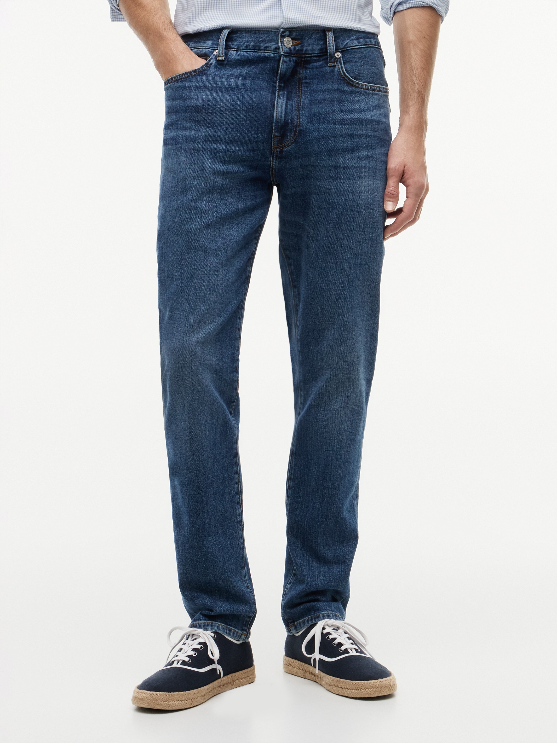 Image of Tommy Hilfiger Straight-Jeans "Denton Slim Straight Fit"